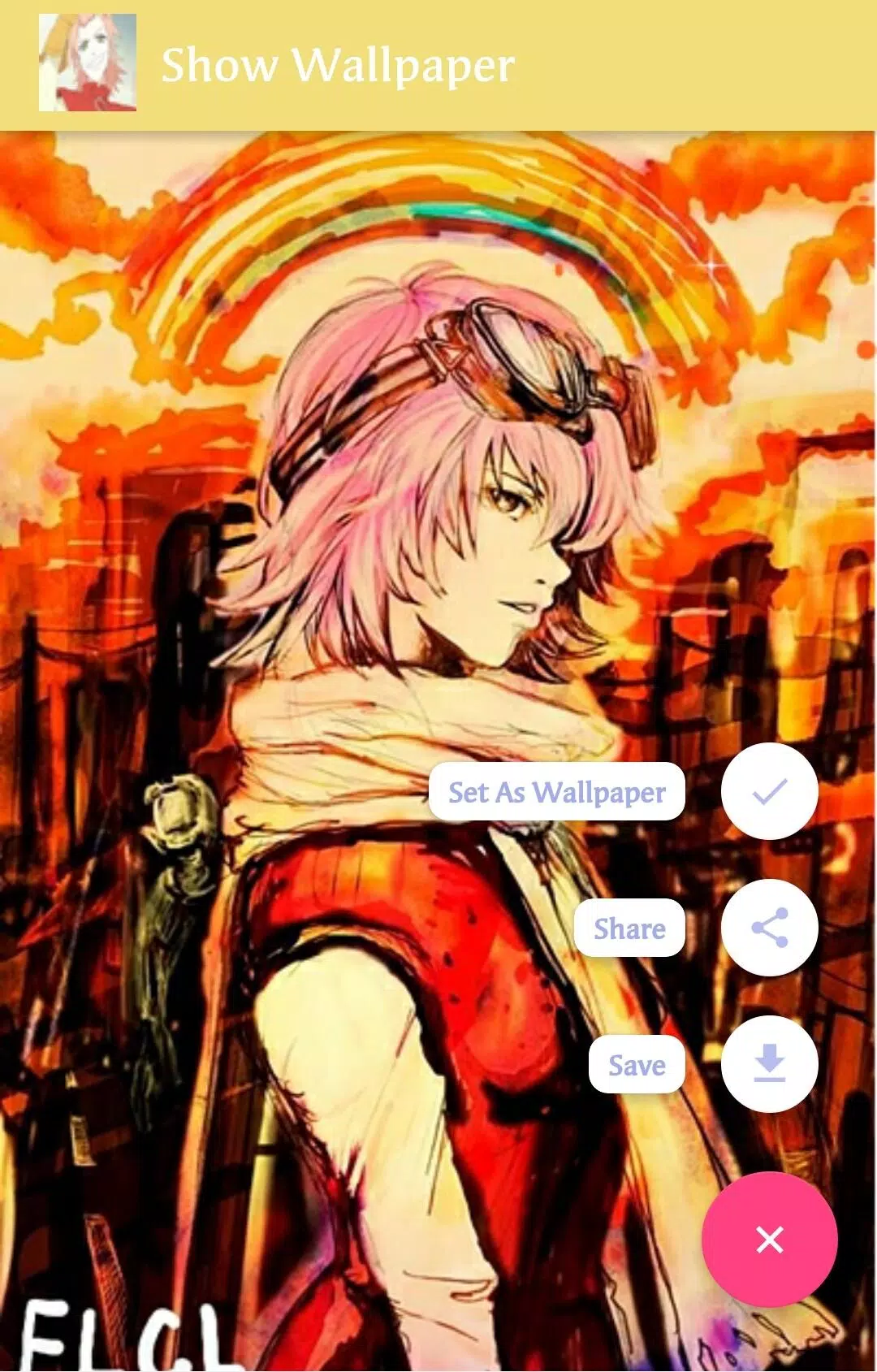 flcl wallpaper