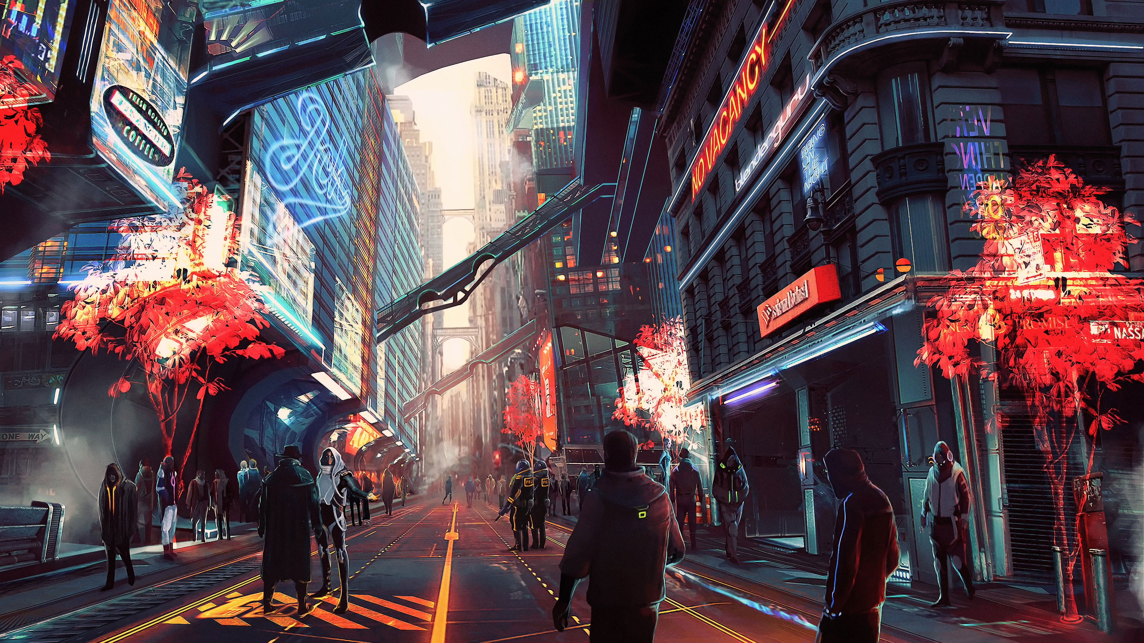 futuristic wallpaper