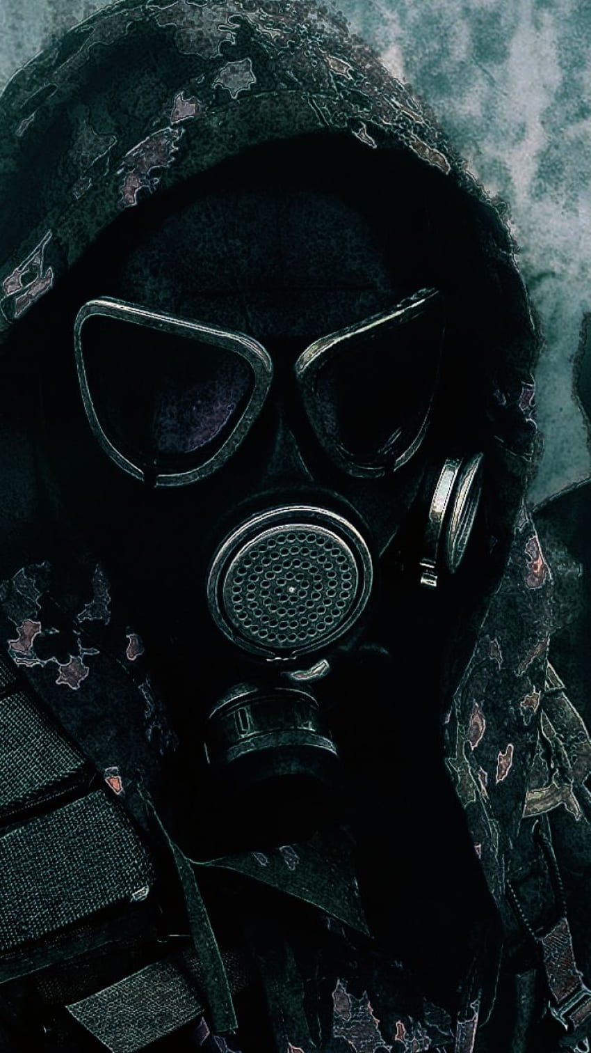 gas mask wallpaper
