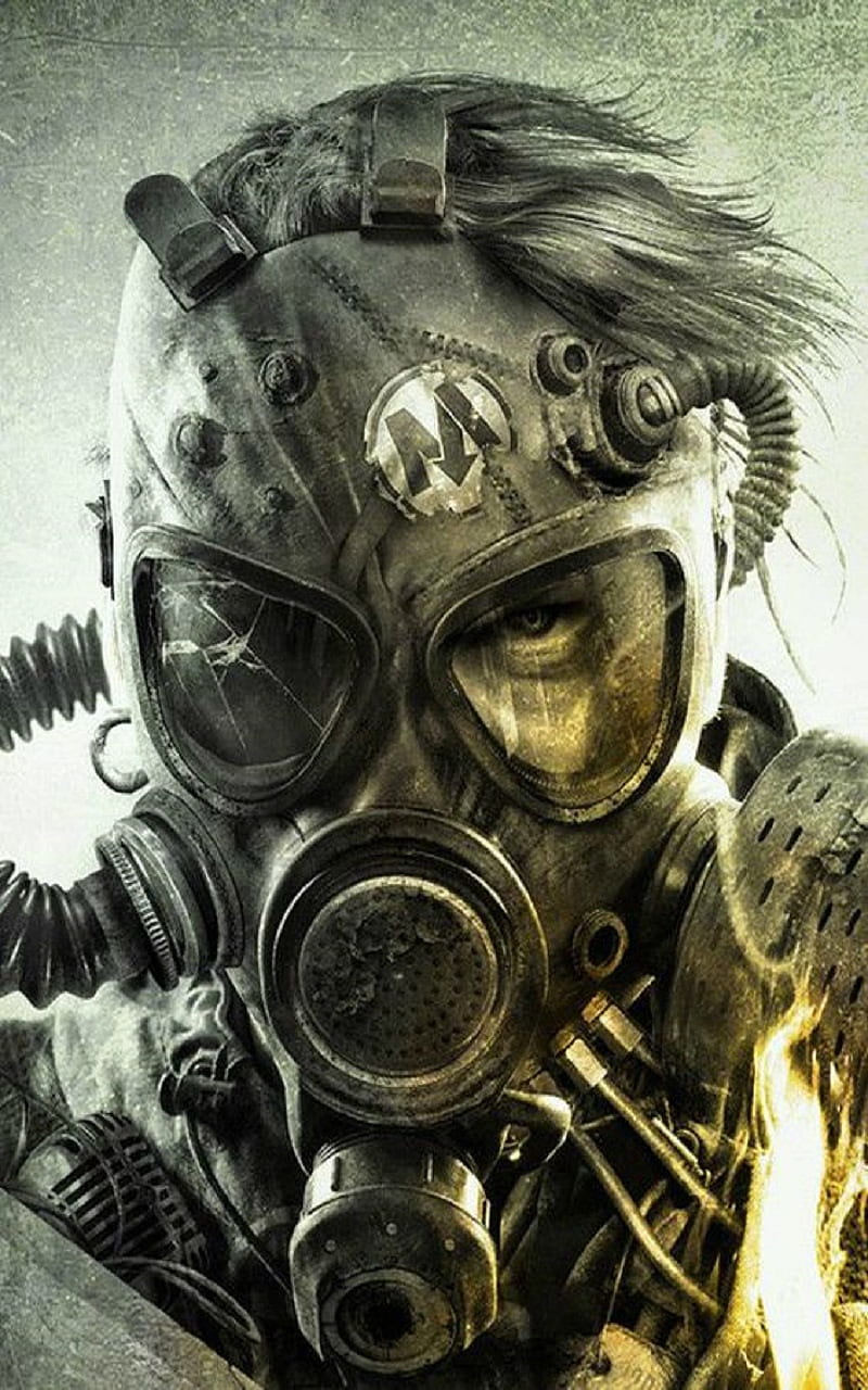 gas mask wallpaper