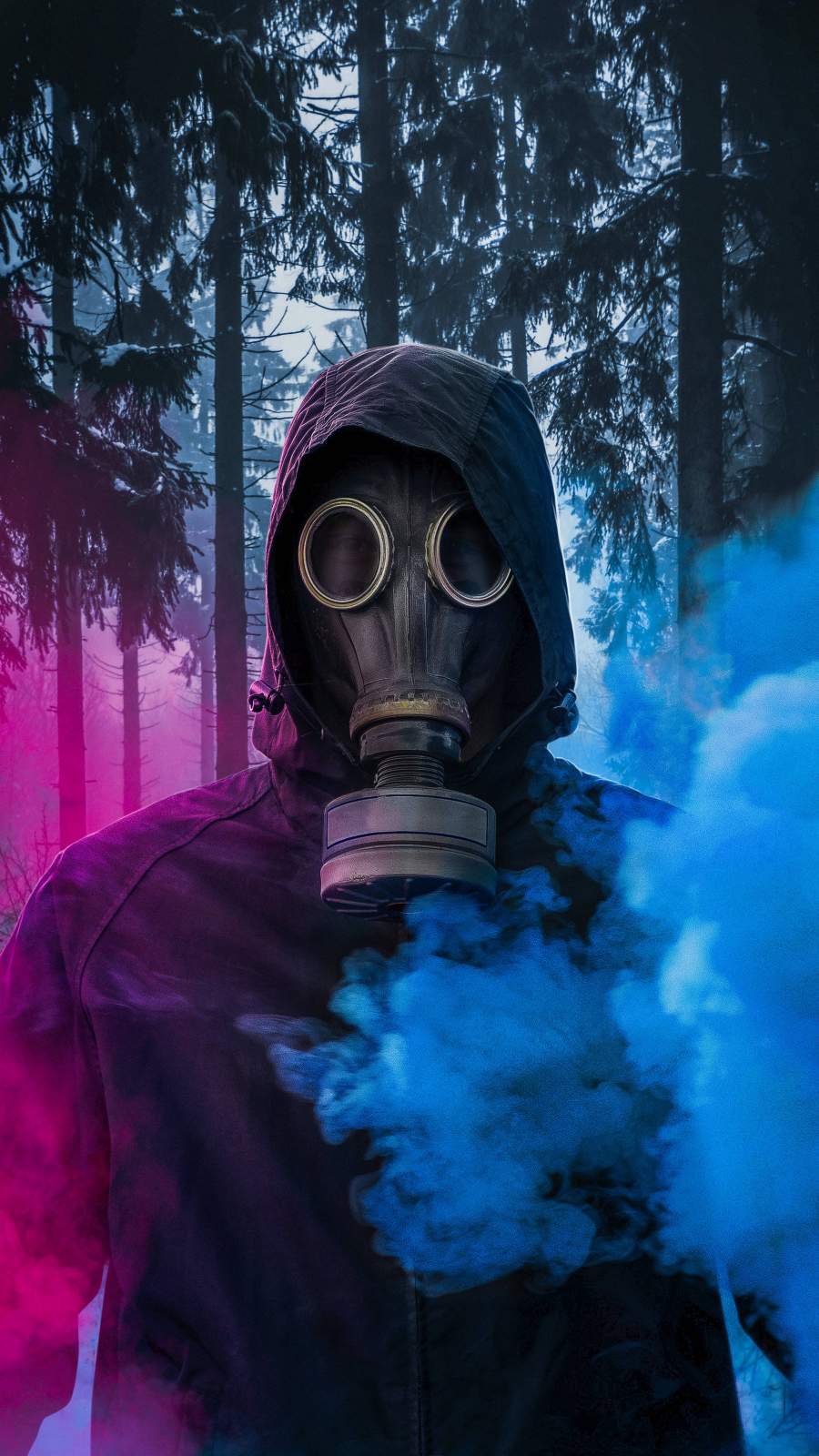 gas mask wallpaper