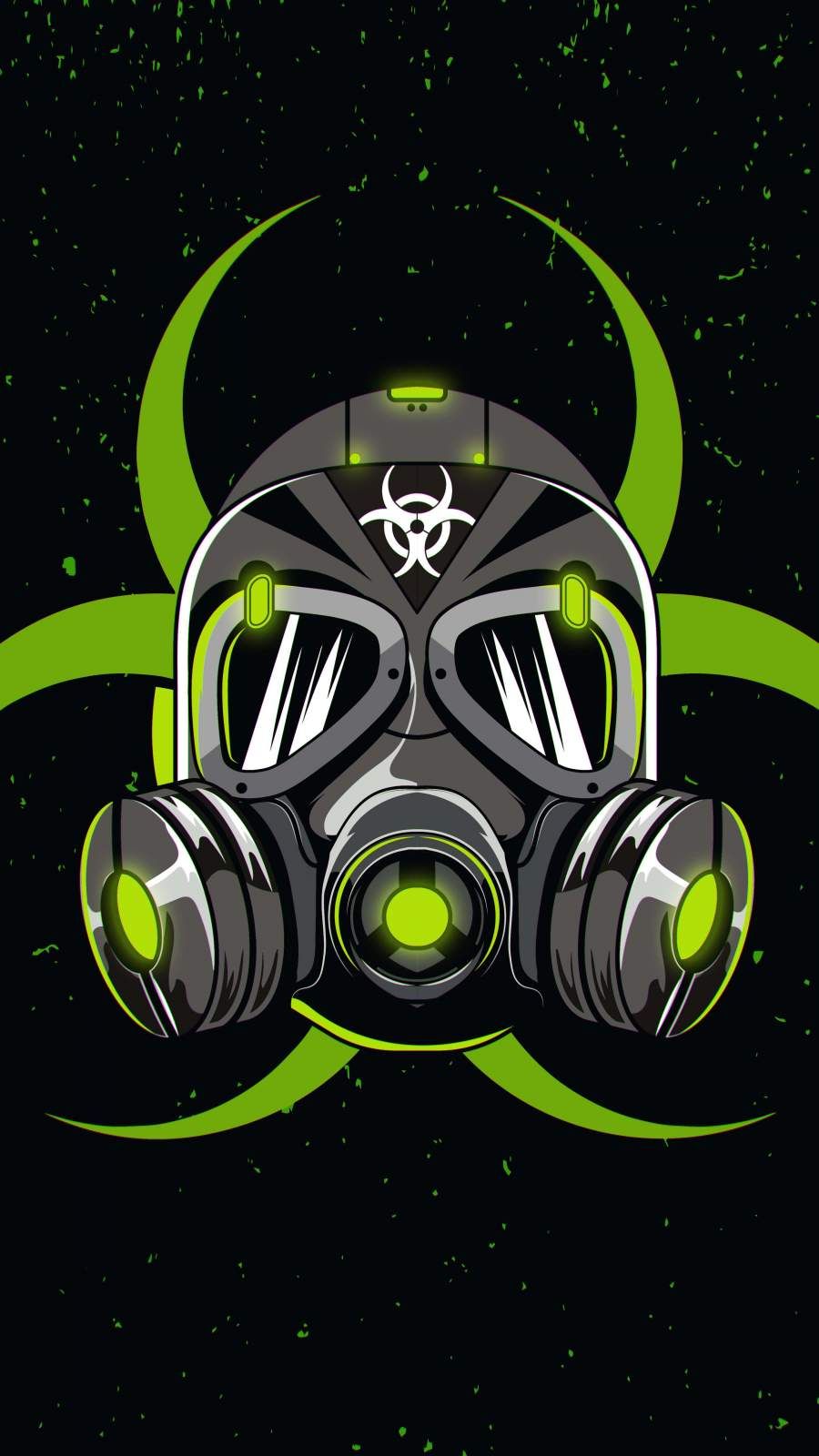 gas mask wallpaper