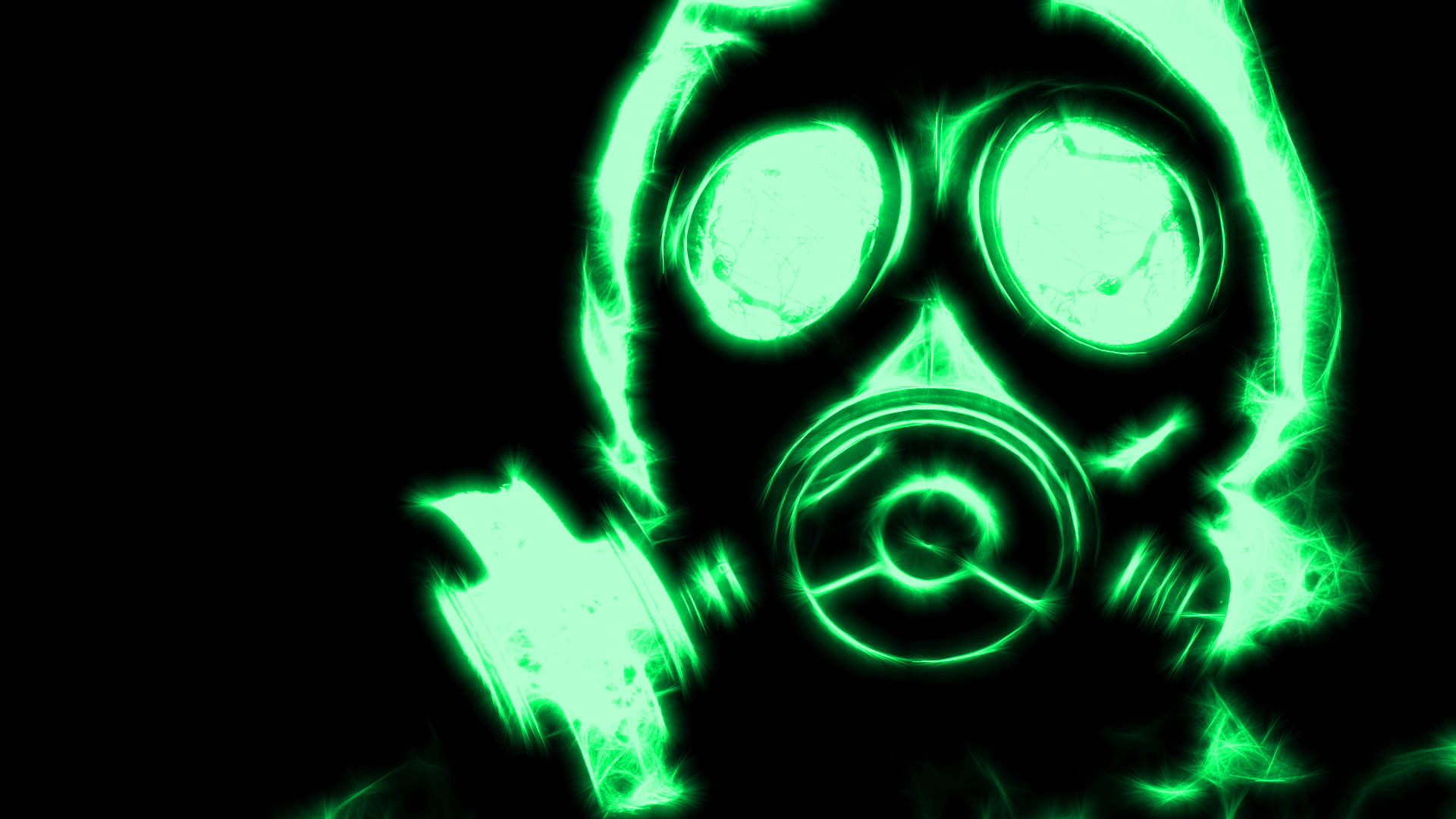 gas mask wallpaper