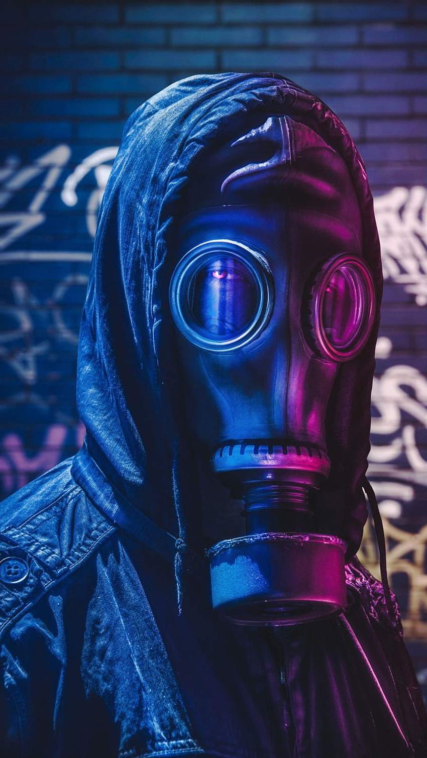 gas mask wallpaper