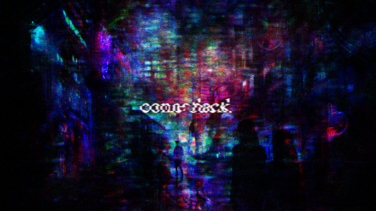 glitch wallpaper