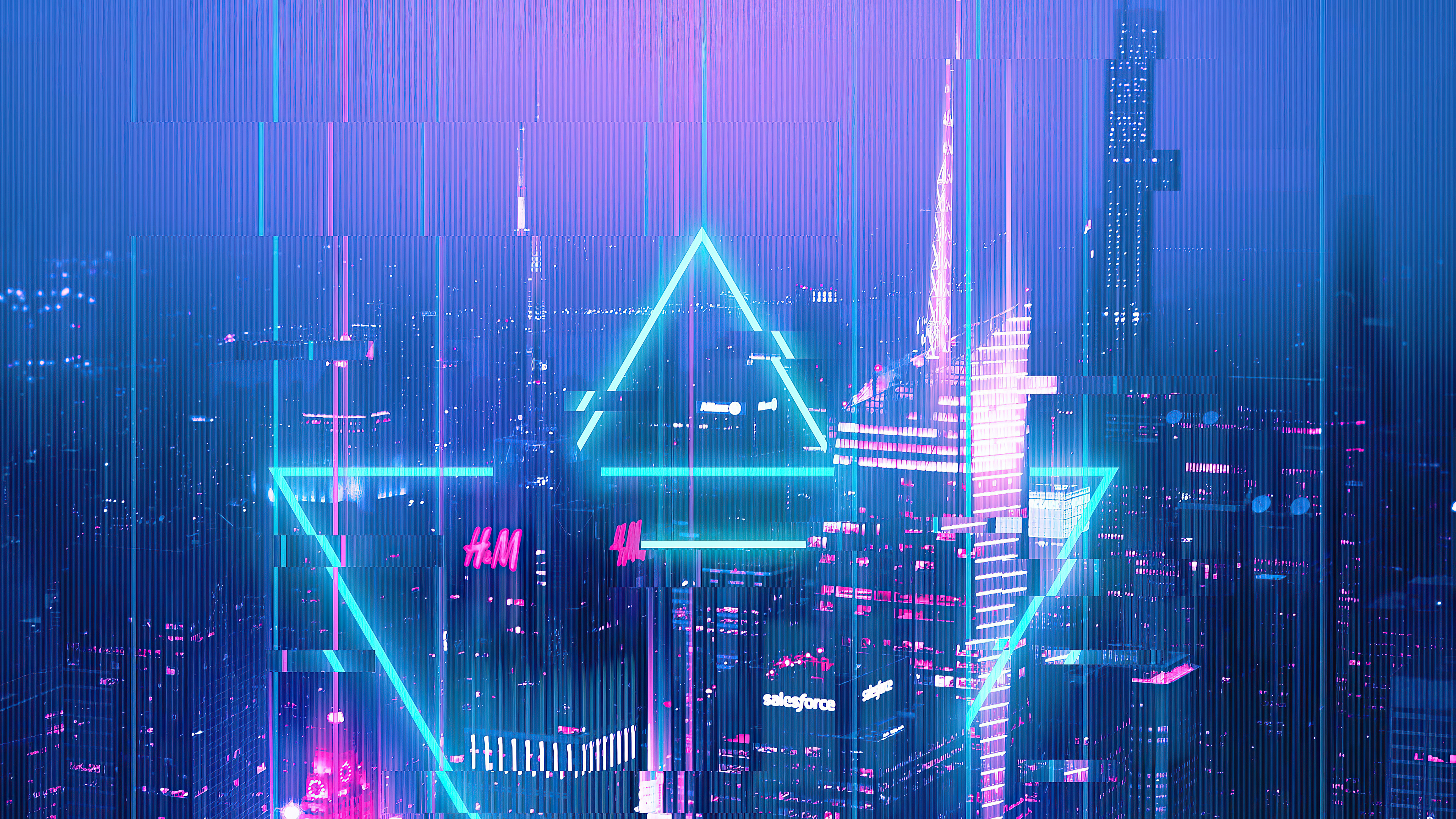 glitch wallpaper