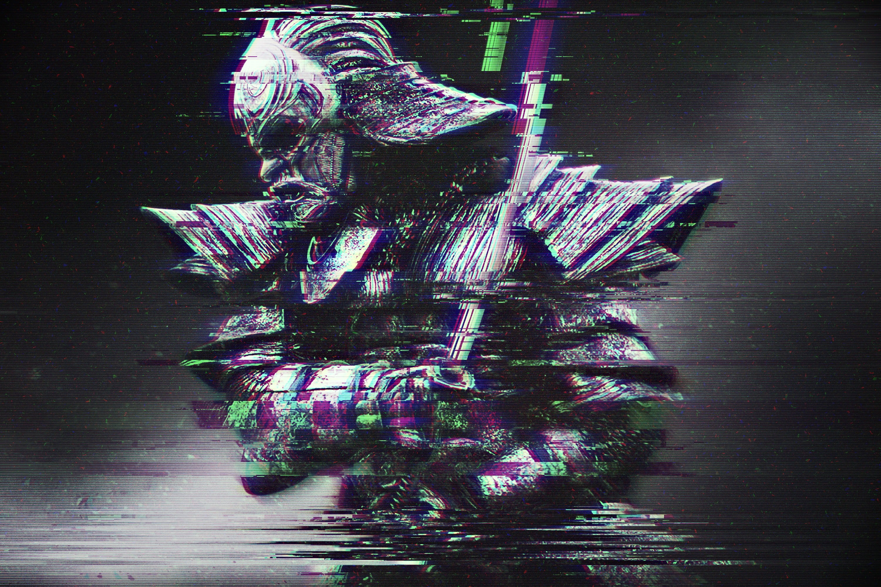 glitch wallpaper