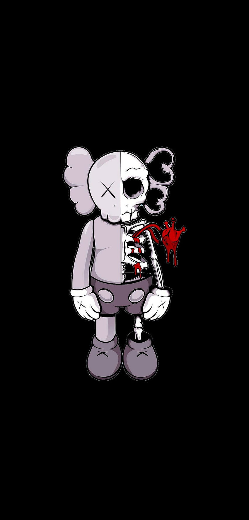 kaws wallpaper
