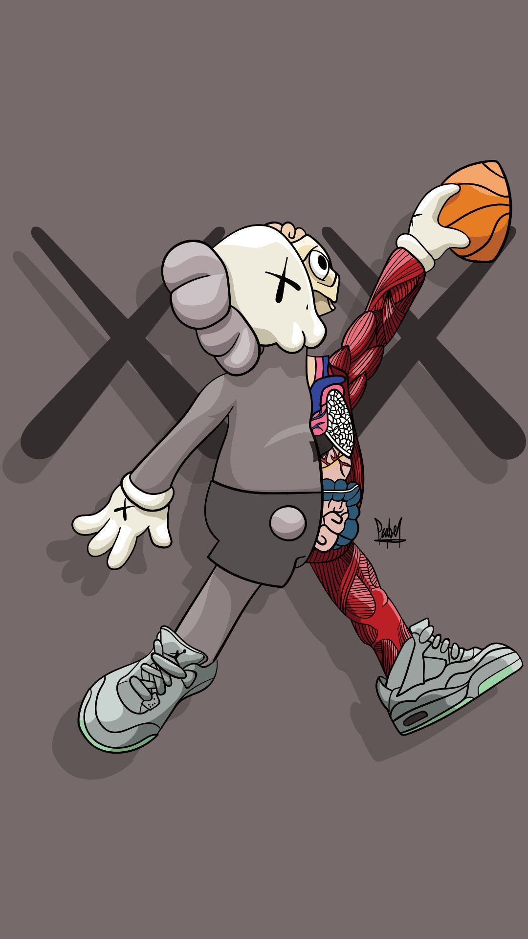kaws wallpaper