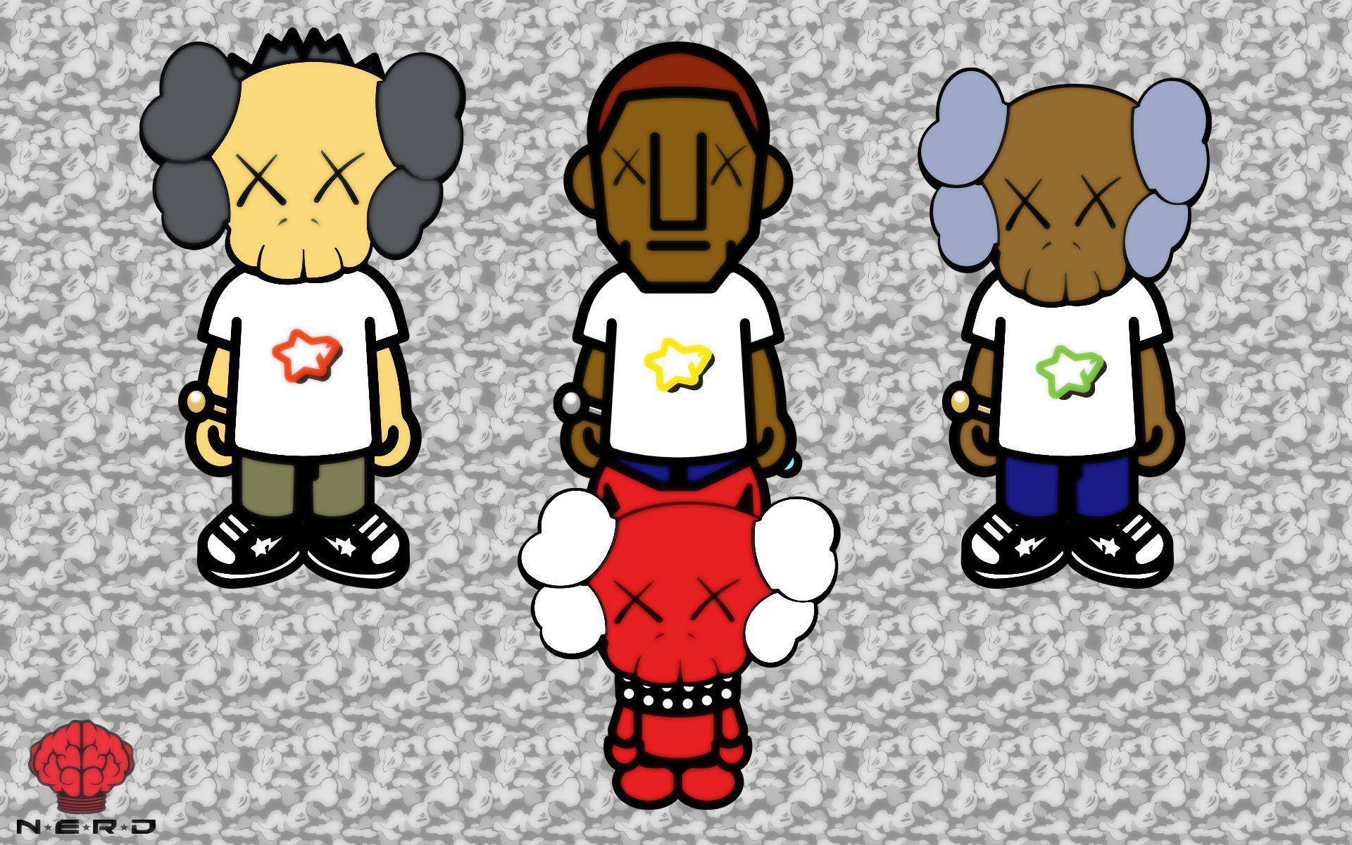 kaws wallpaper