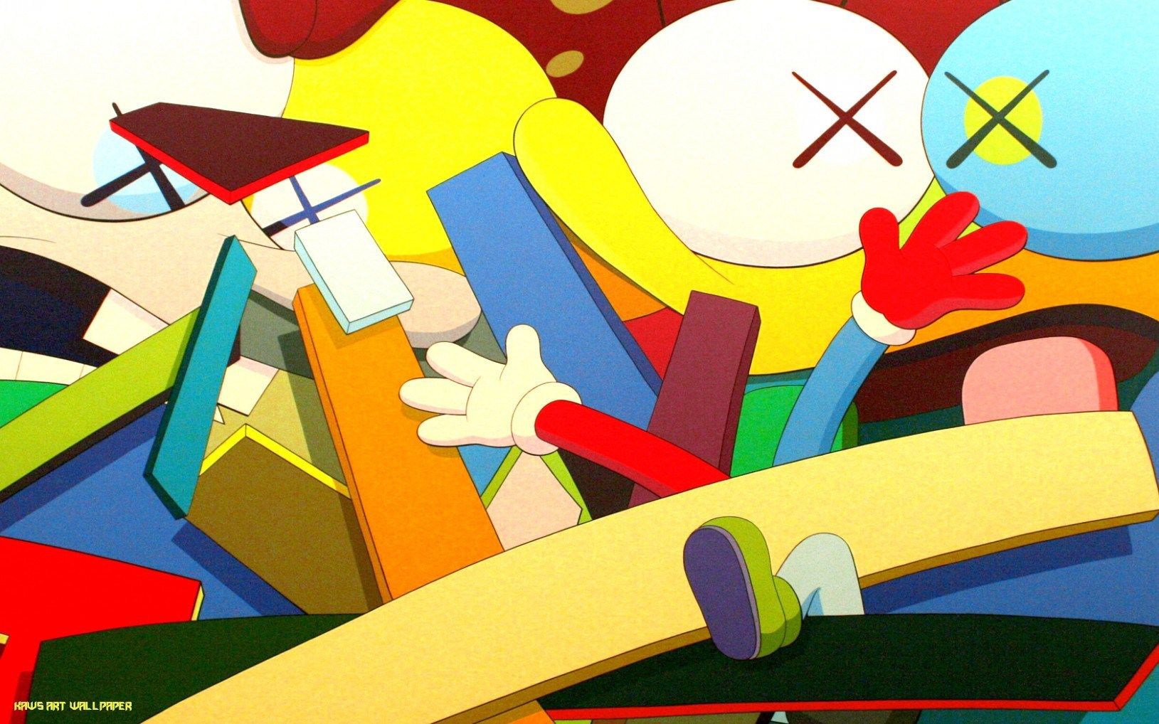 kaws wallpaper