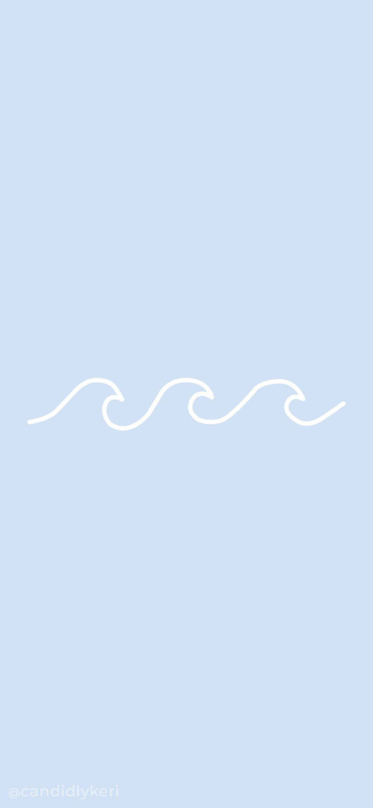 light blue wallpaper