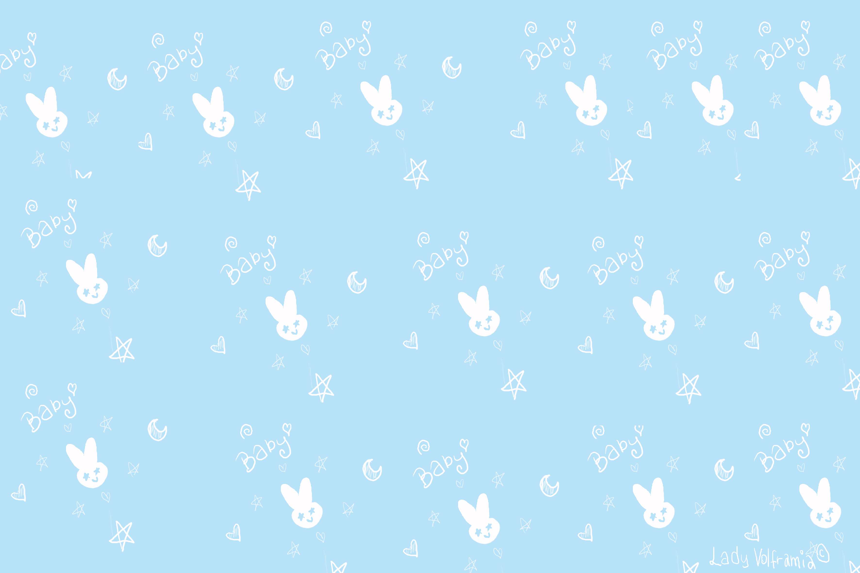 light blue wallpaper