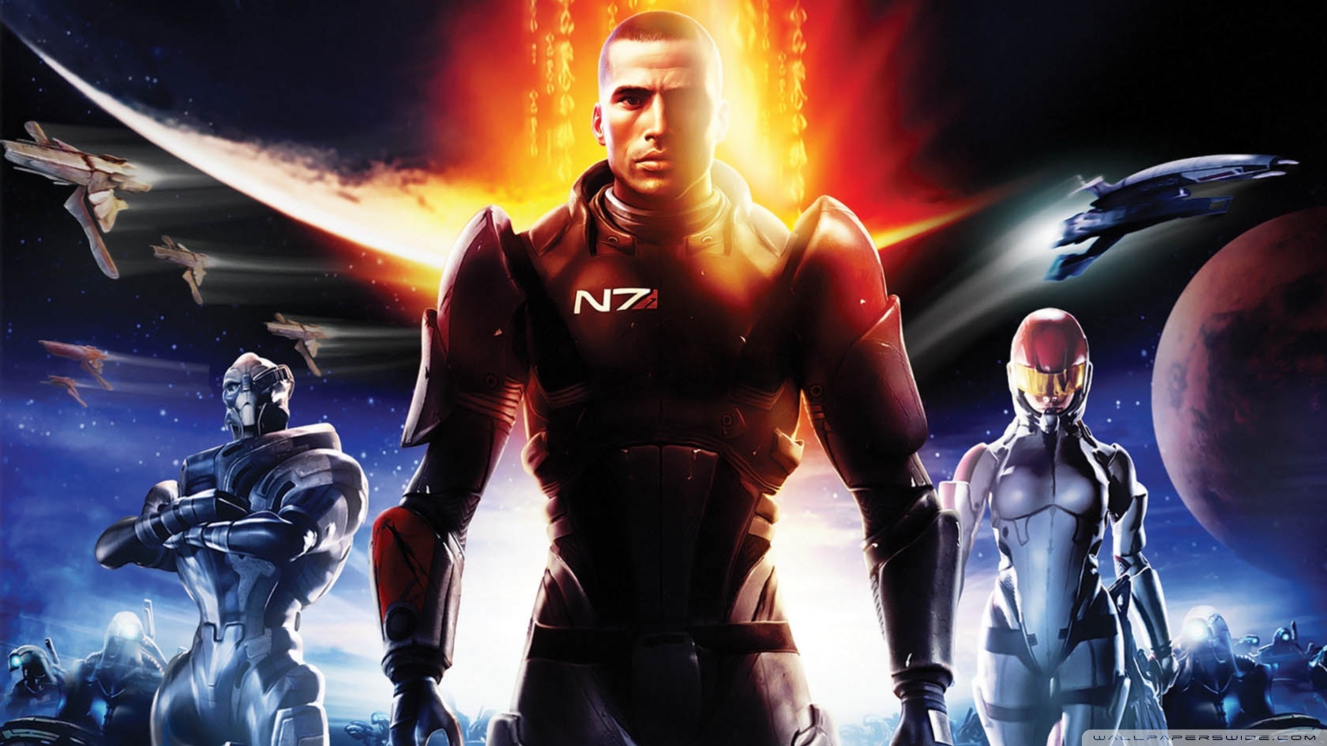 mass effect wallpaper