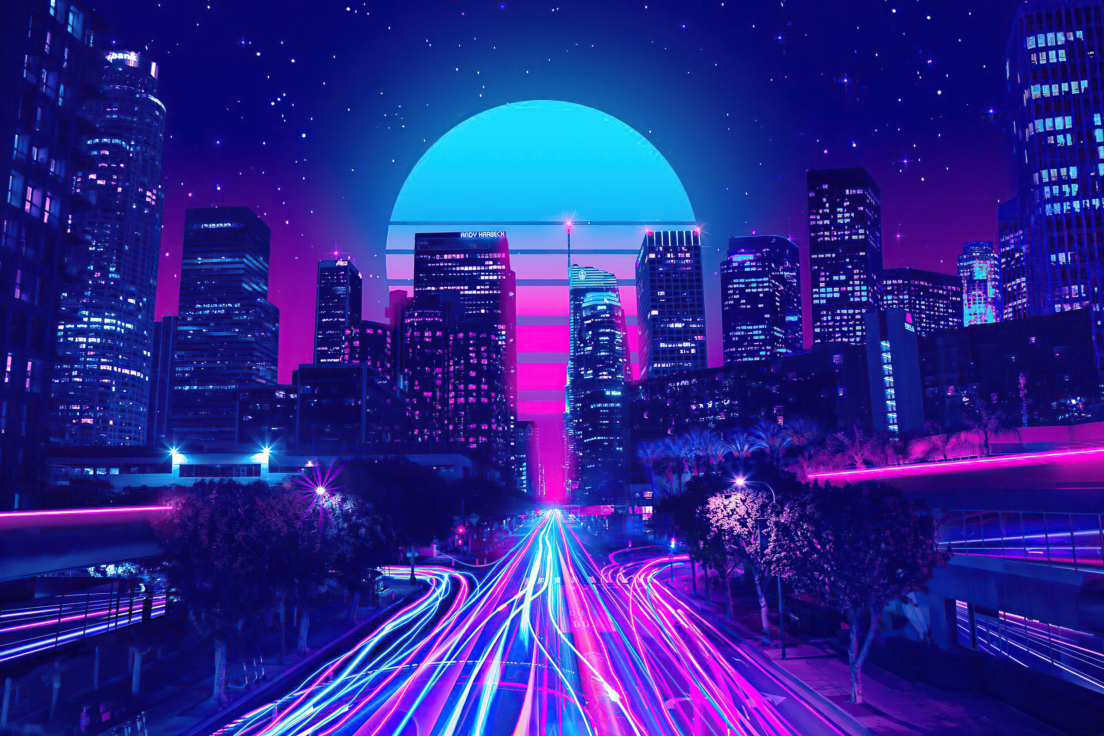 neon wallpaper