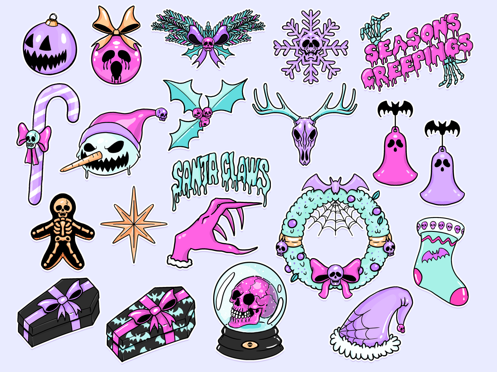 pastel goth wallpaper