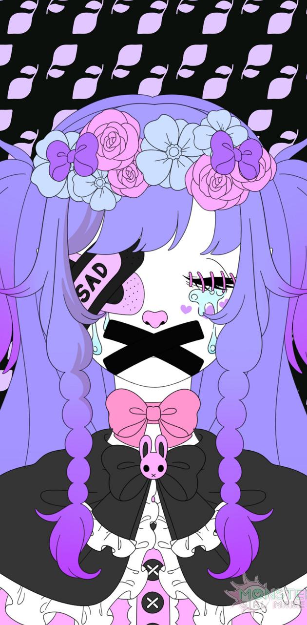 pastel goth wallpaper