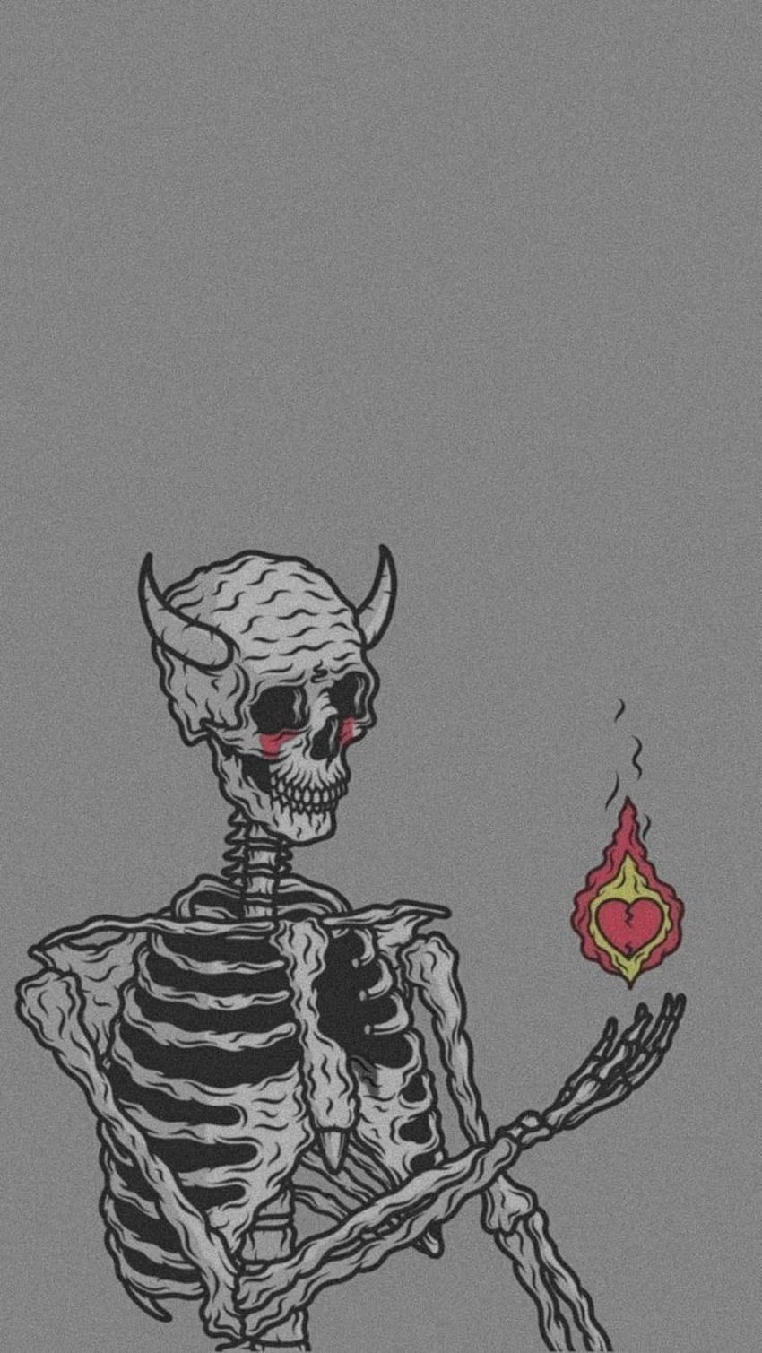 skeleton wallpaper