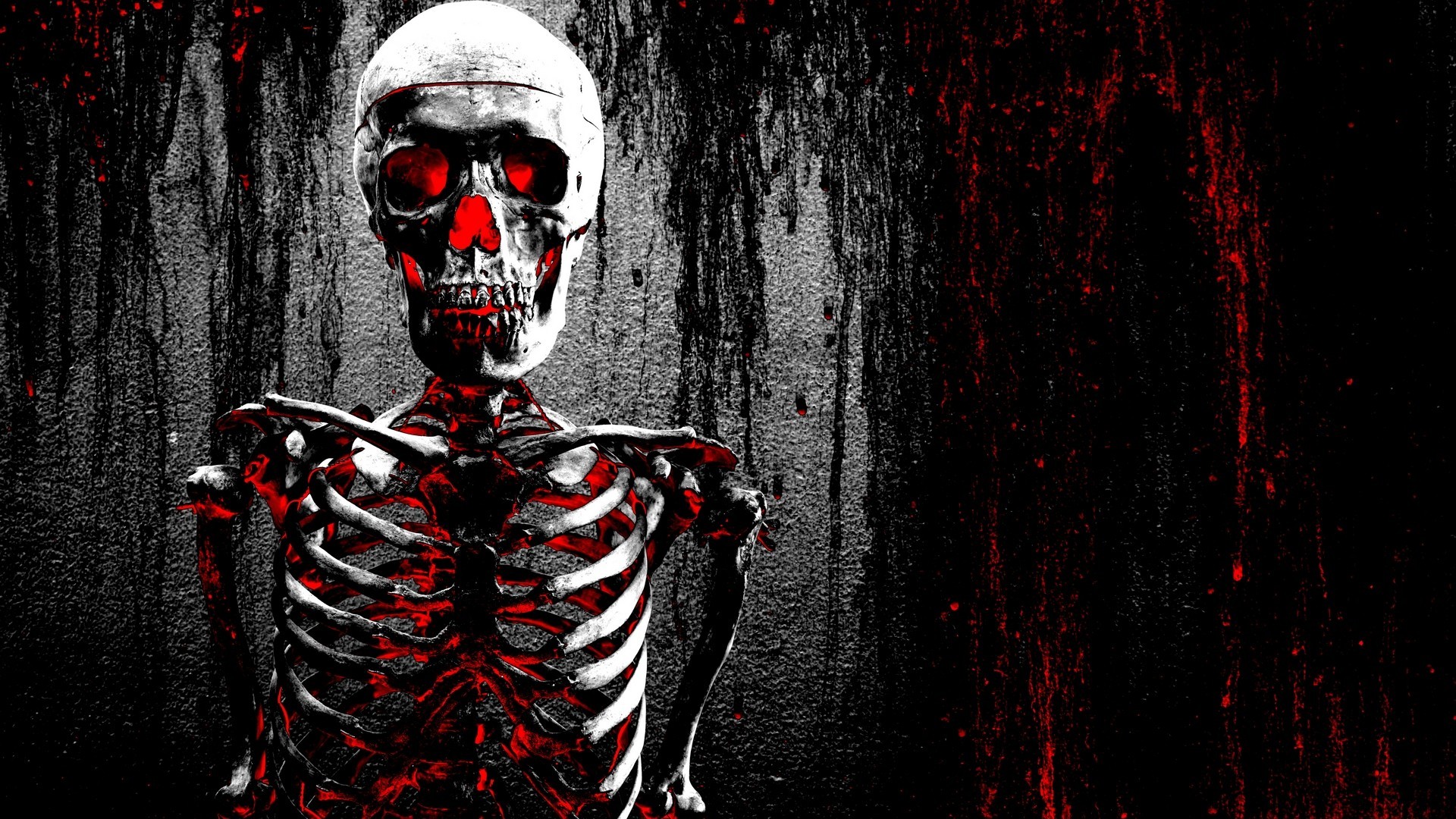 skeleton wallpaper
