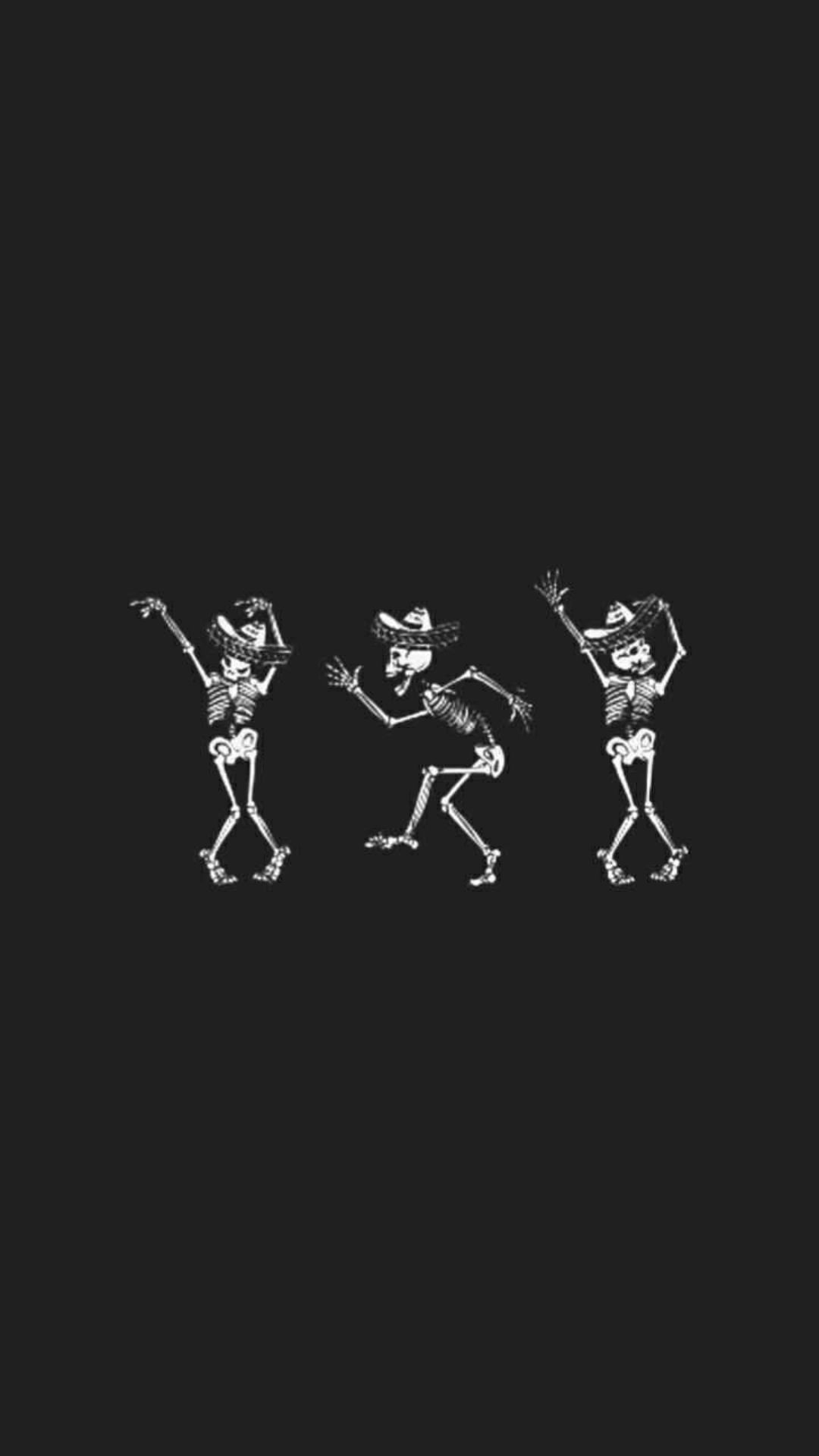 skeleton wallpaper