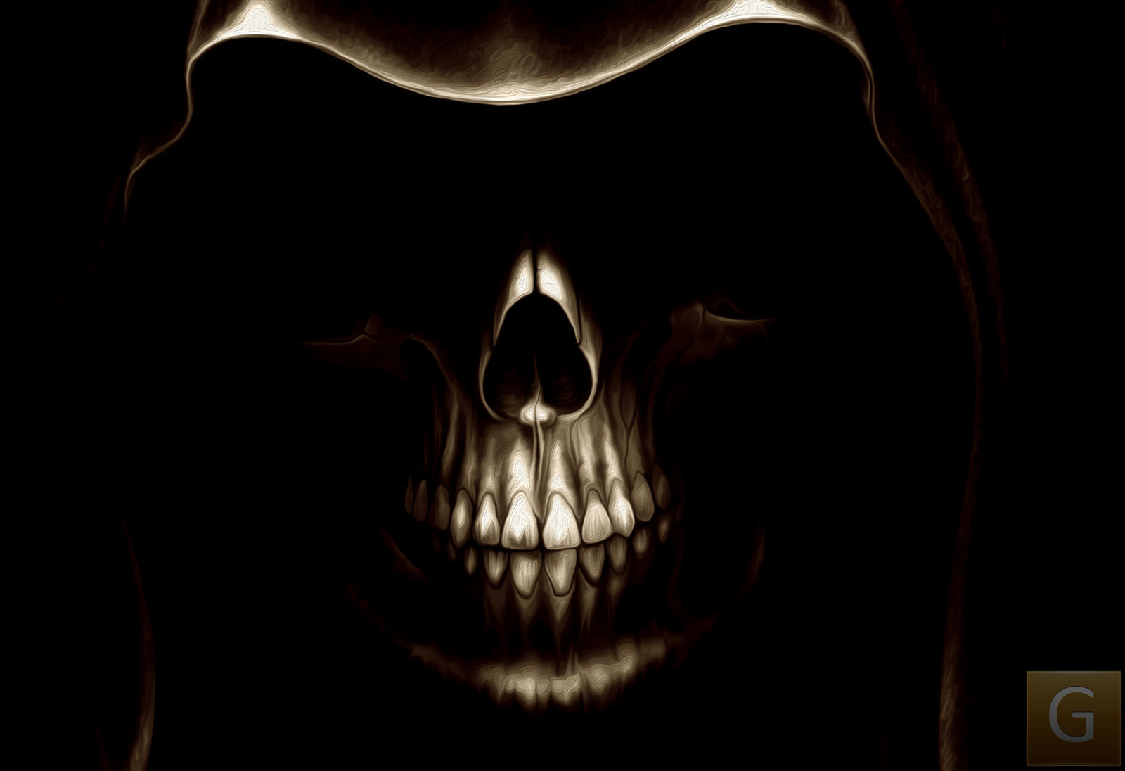 skeleton wallpaper
