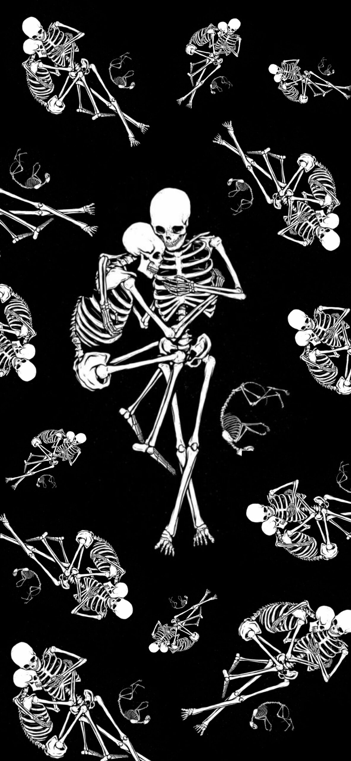 skeleton wallpaper