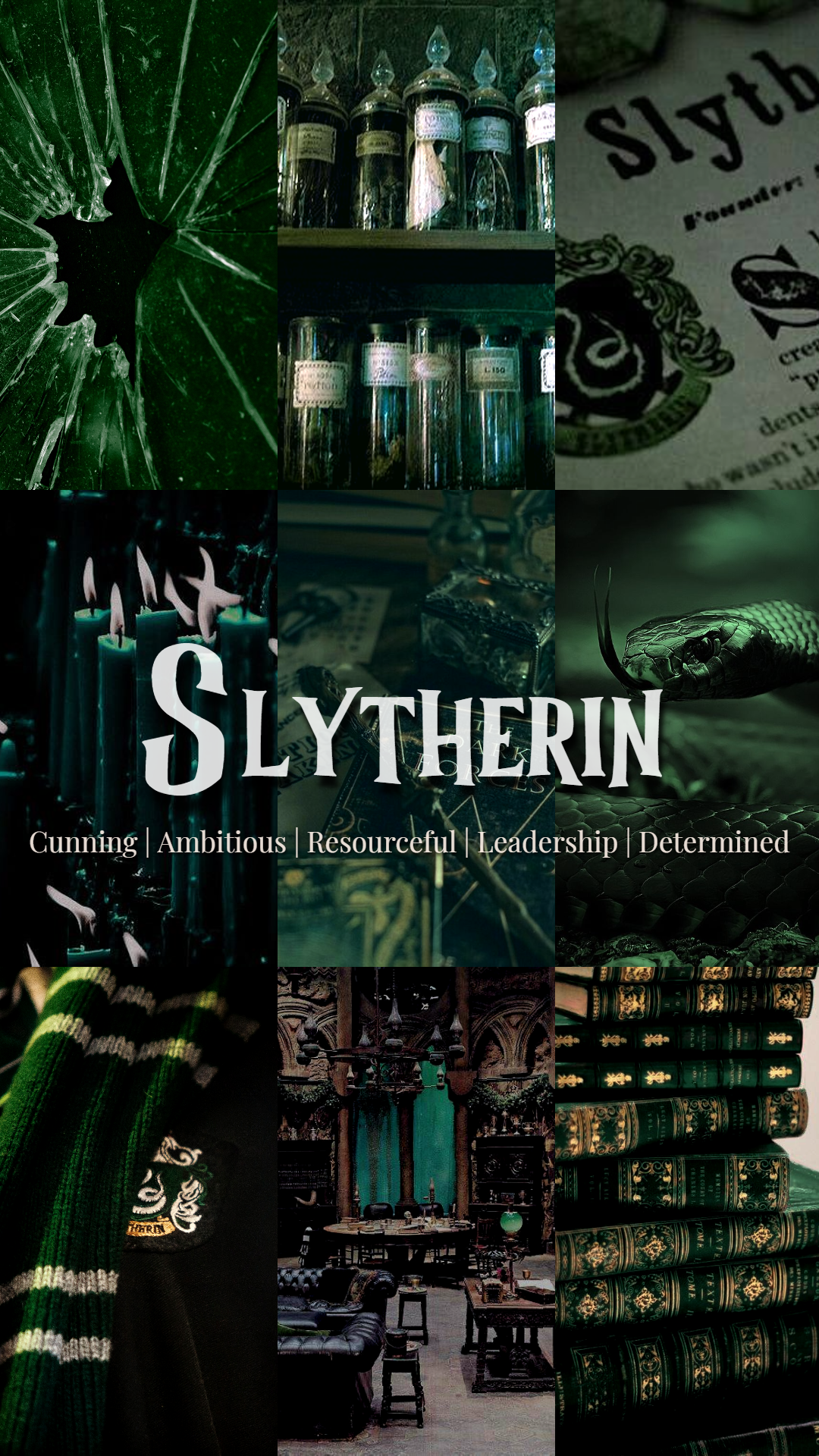 slytherin wallpaper