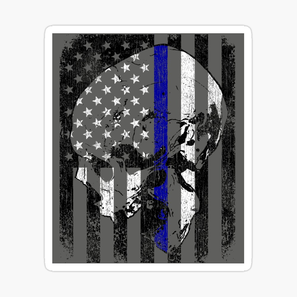 thin blue line wallpaper