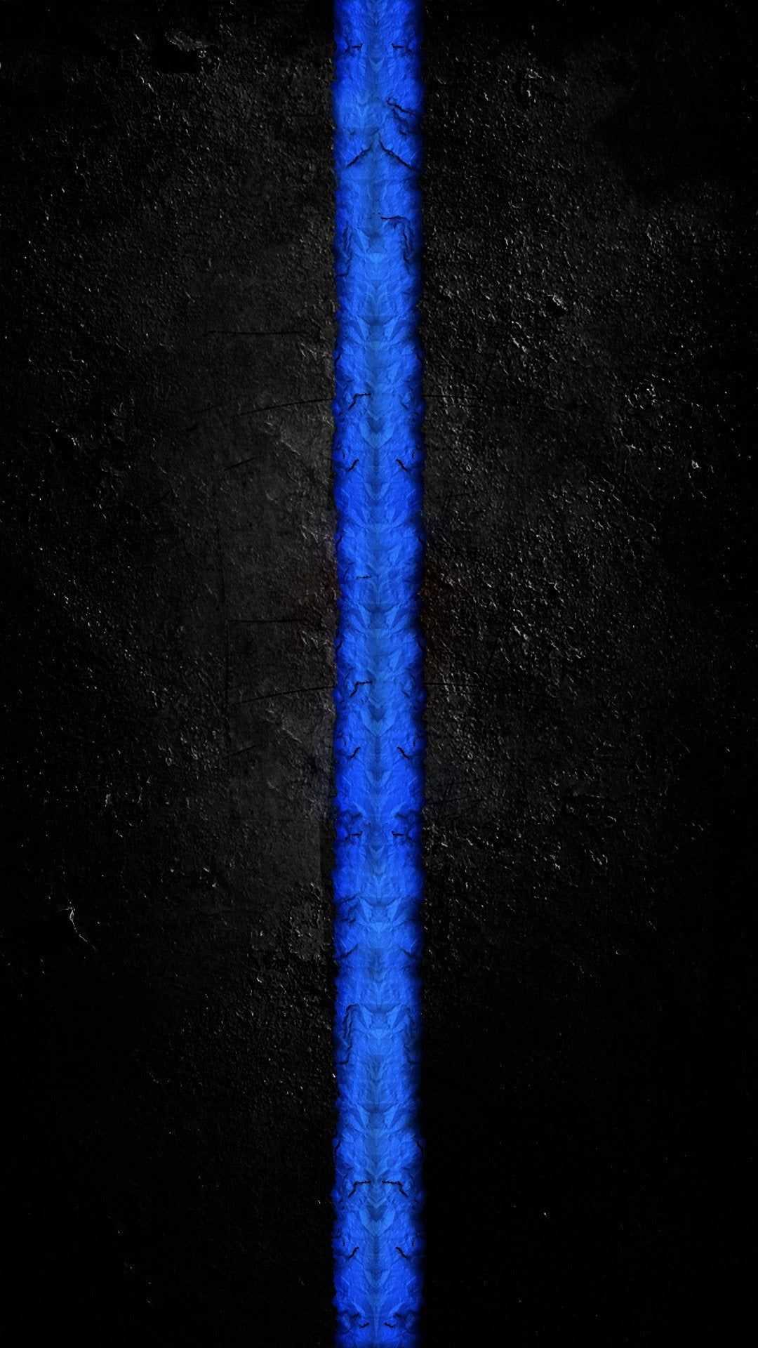 thin blue line wallpaper