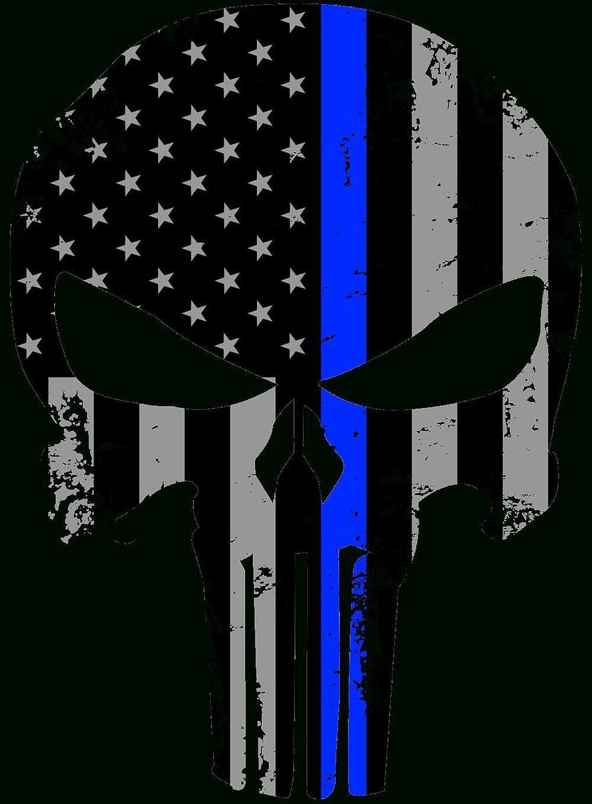 thin blue line wallpaper