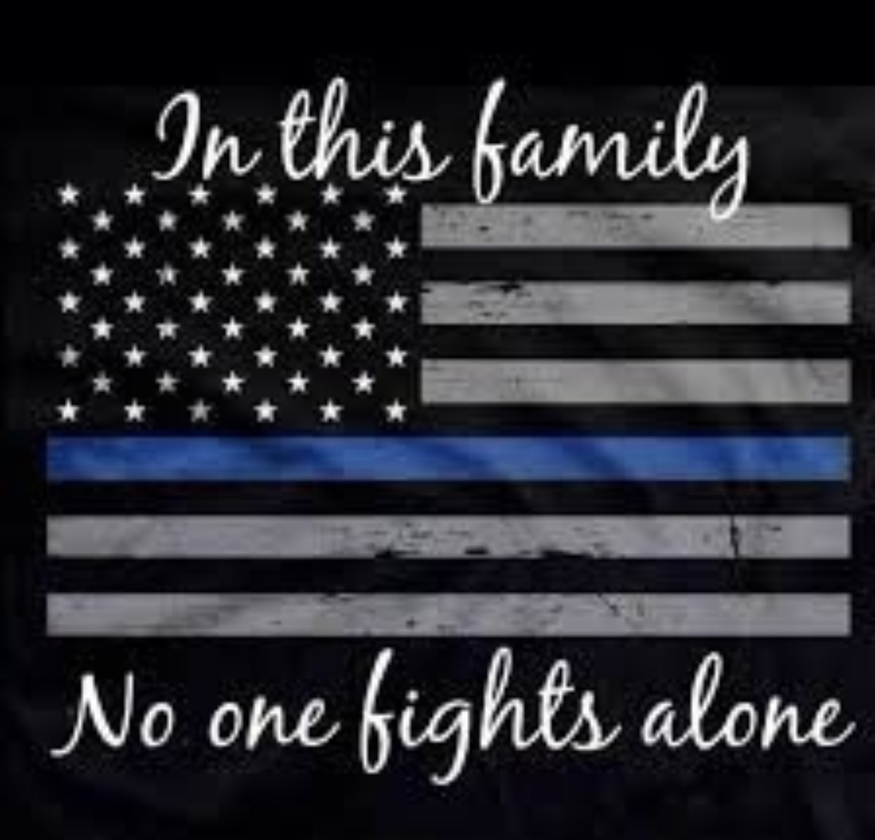 thin blue line wallpaper