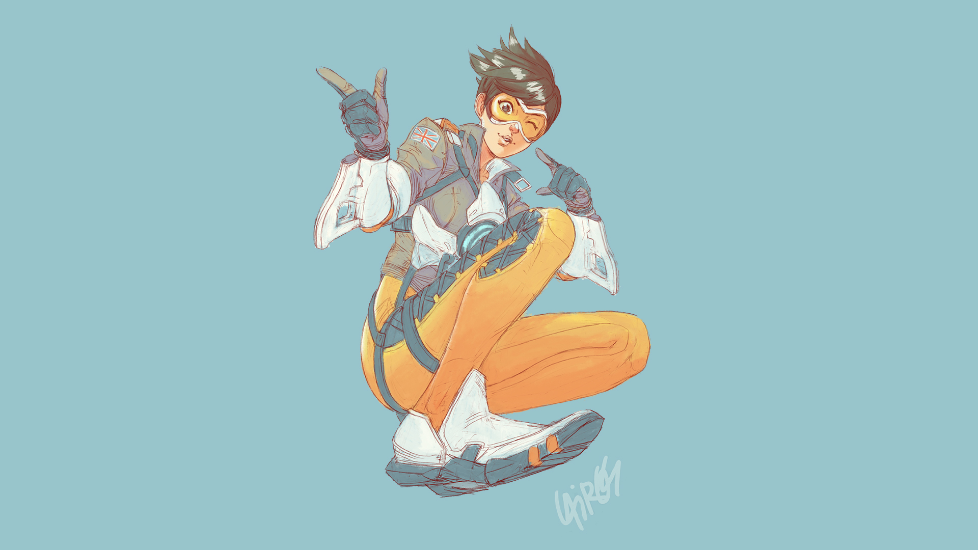 tracer wallpaper