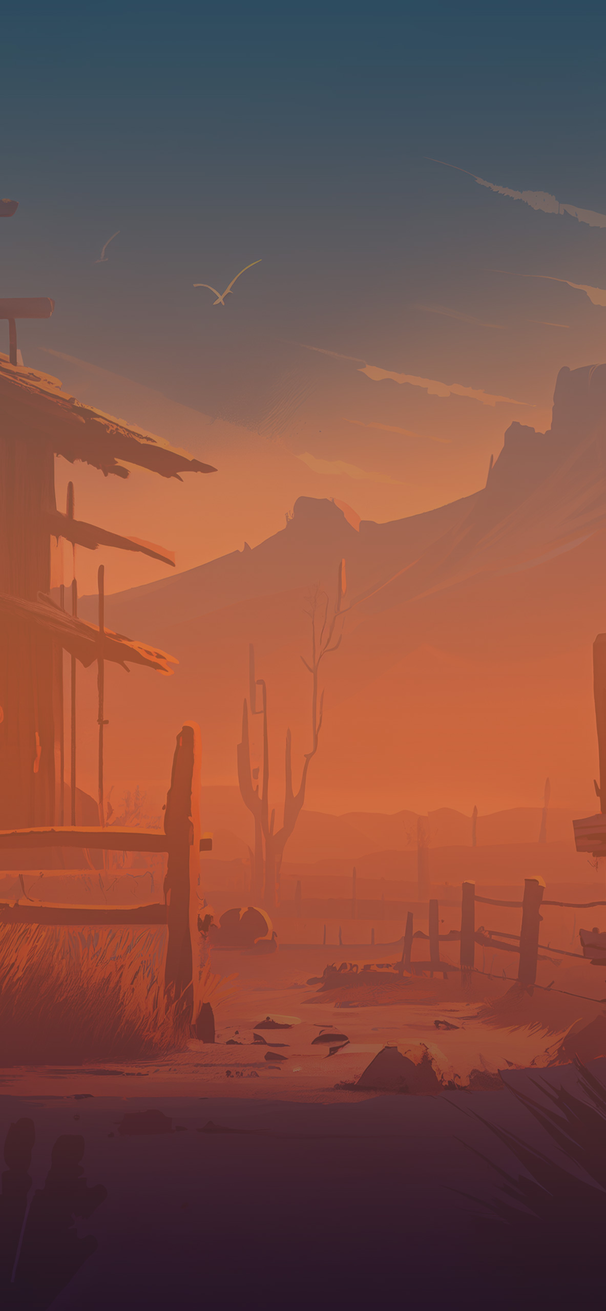western wallpaper