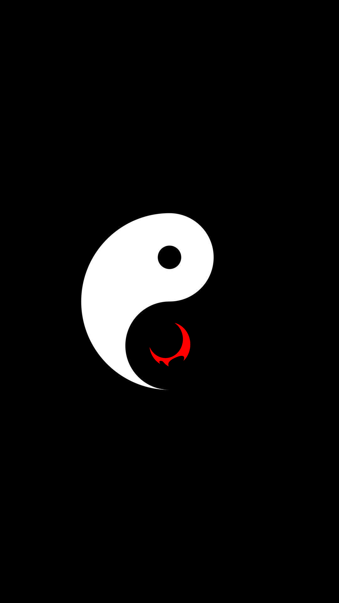 ying yang wallpaper