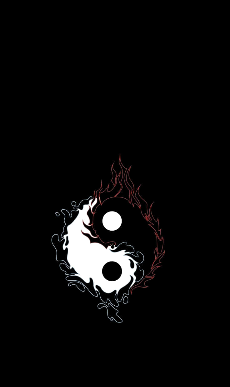 ying yang wallpaper