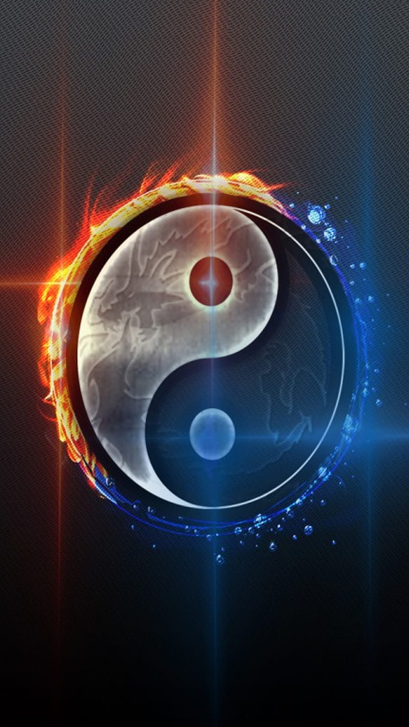 ying yang wallpaper
