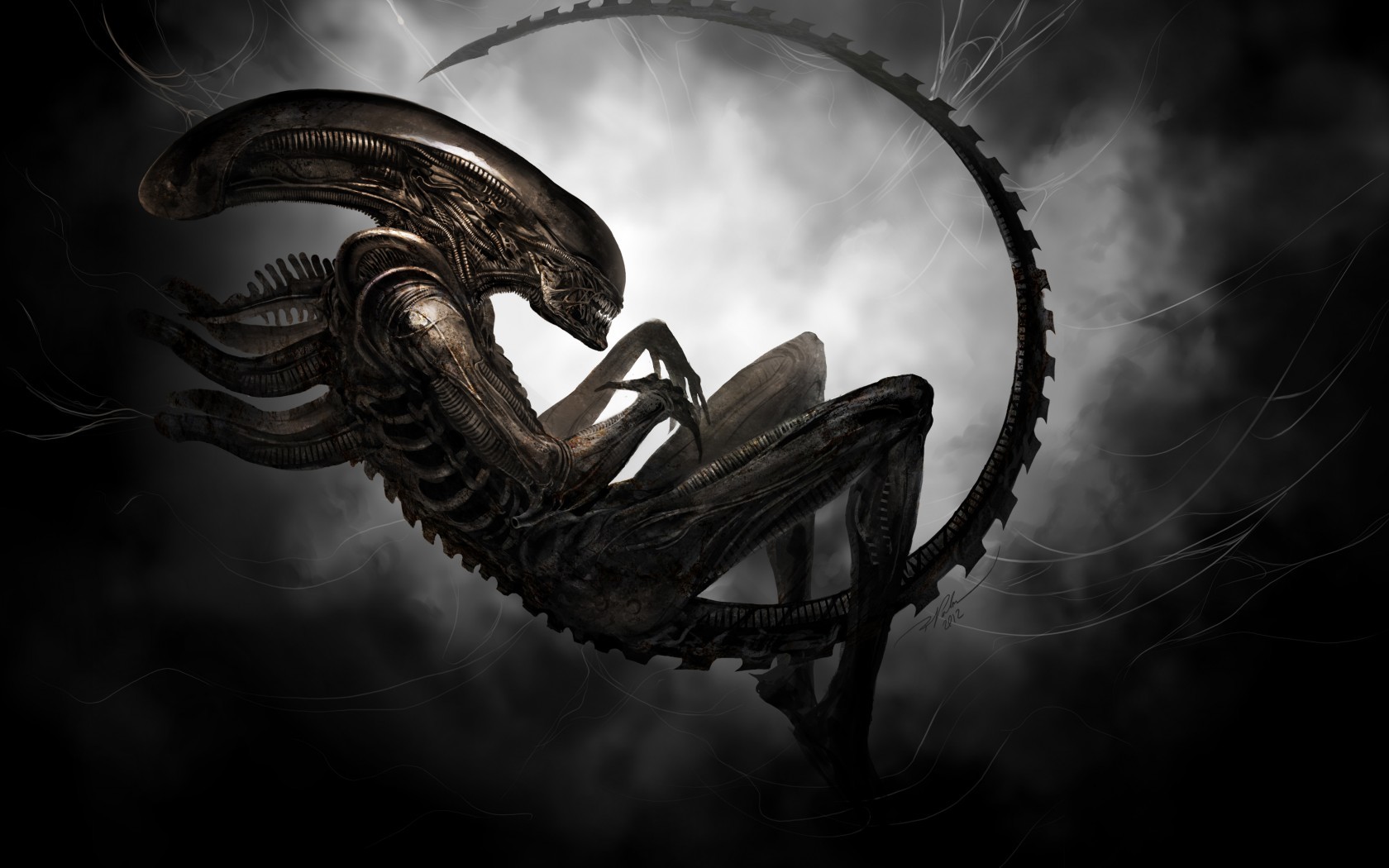 alien wallpaper