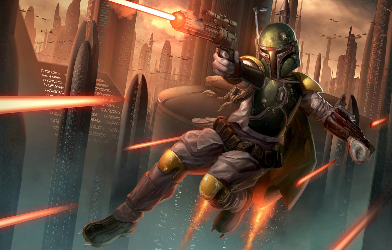 boba fett wallpaper
