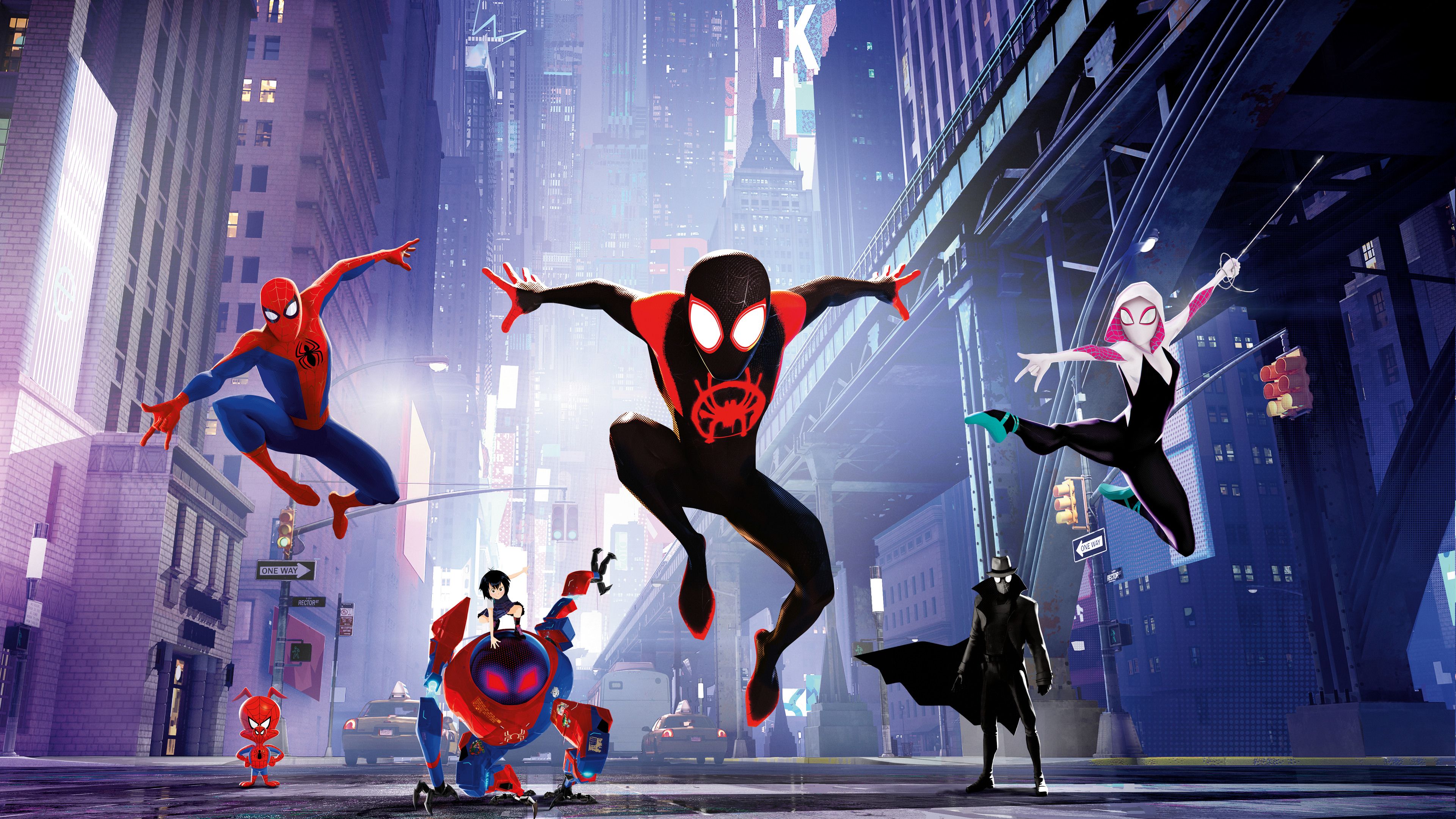 spider verse wallpaper