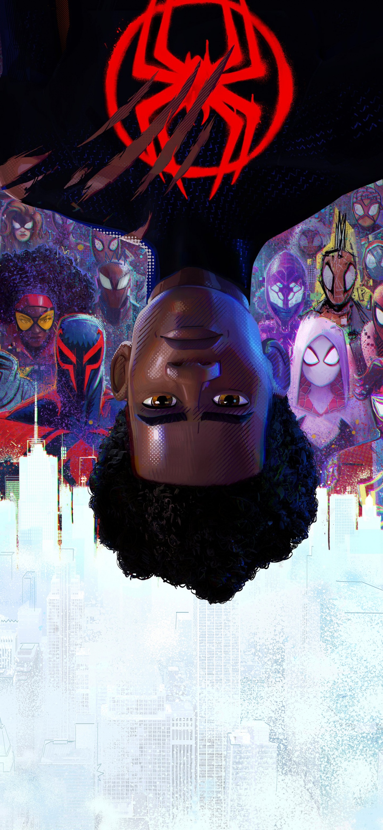 spider verse wallpaper