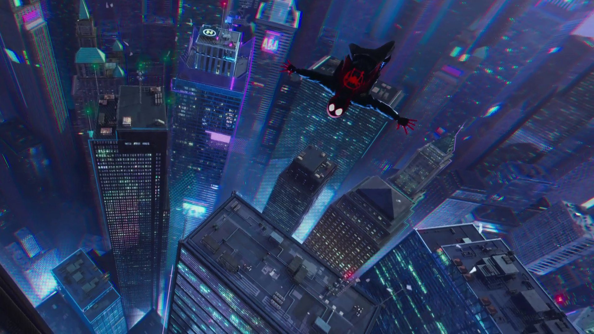 spider verse wallpaper