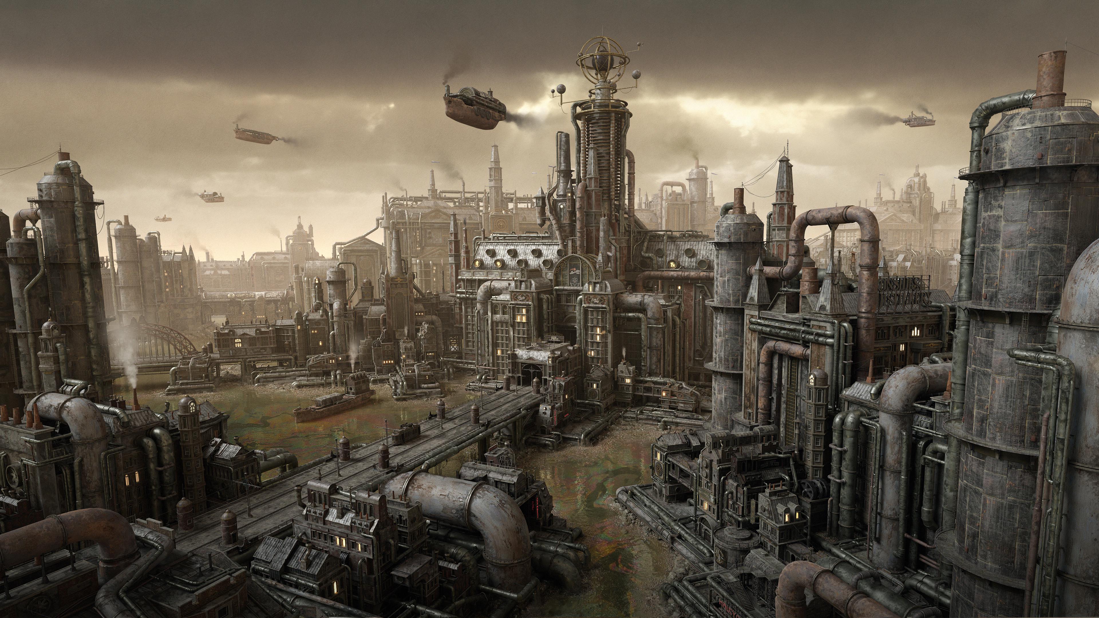 steampunk wallpaper