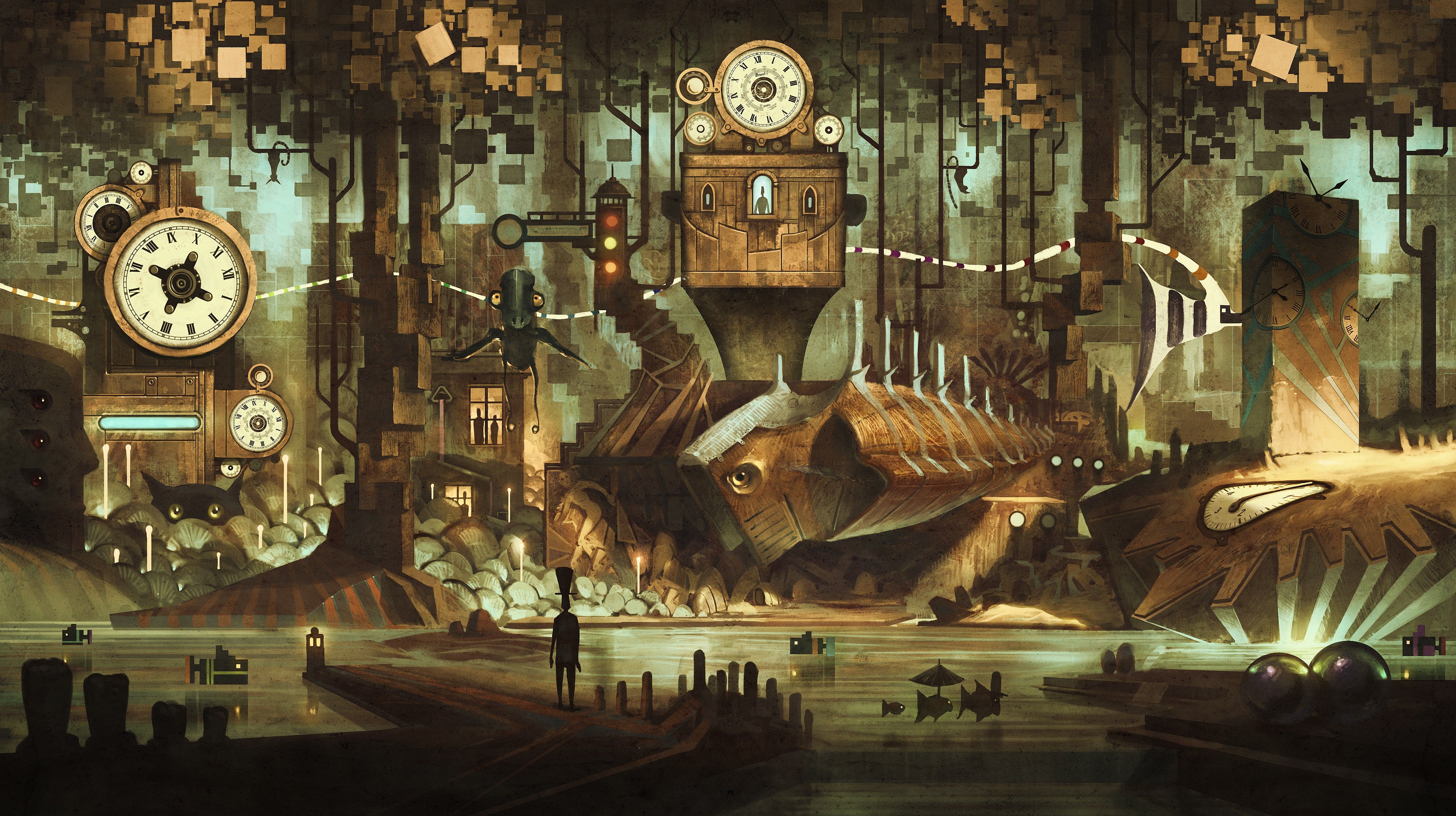 steampunk wallpaper