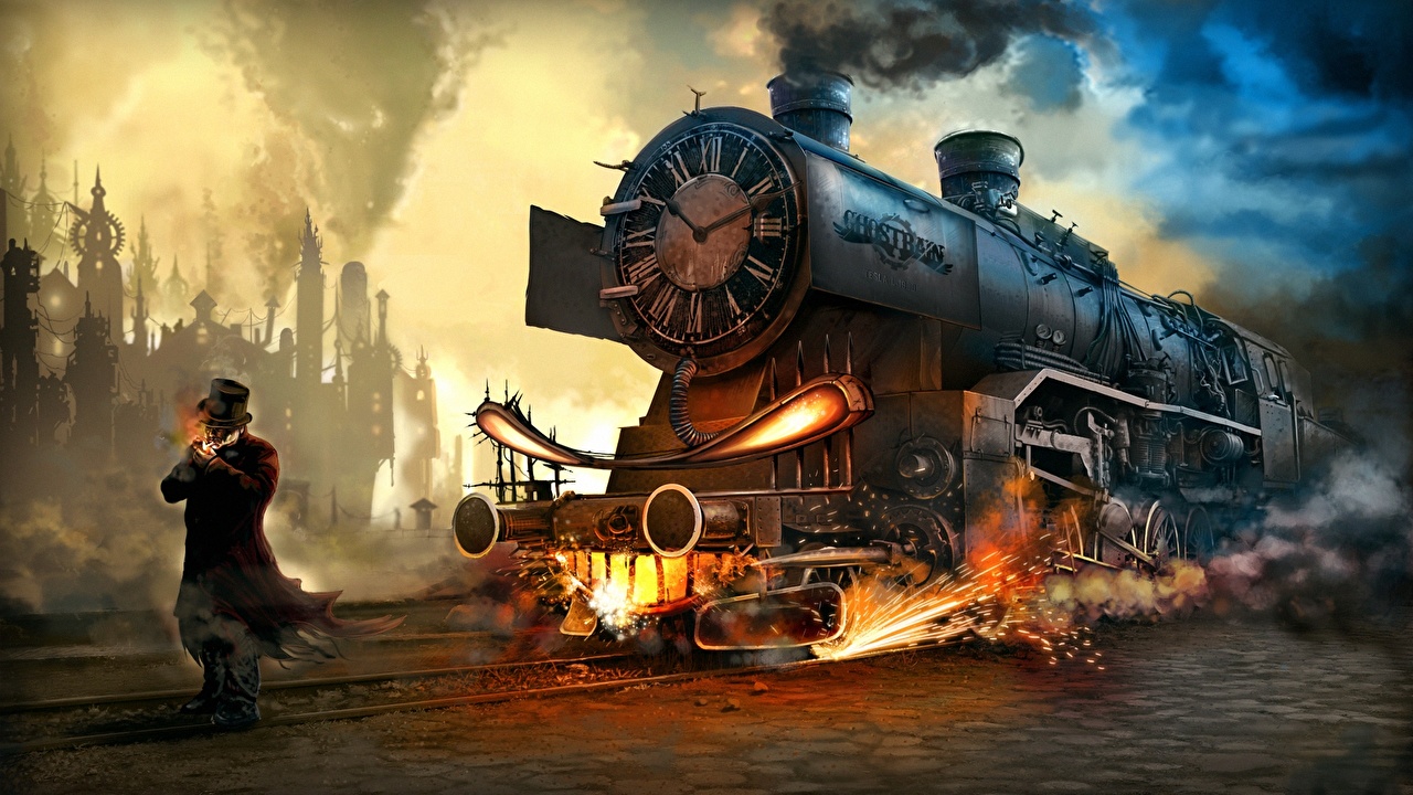 steampunk wallpaper