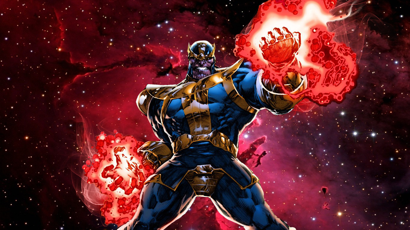 thanos wallpaper