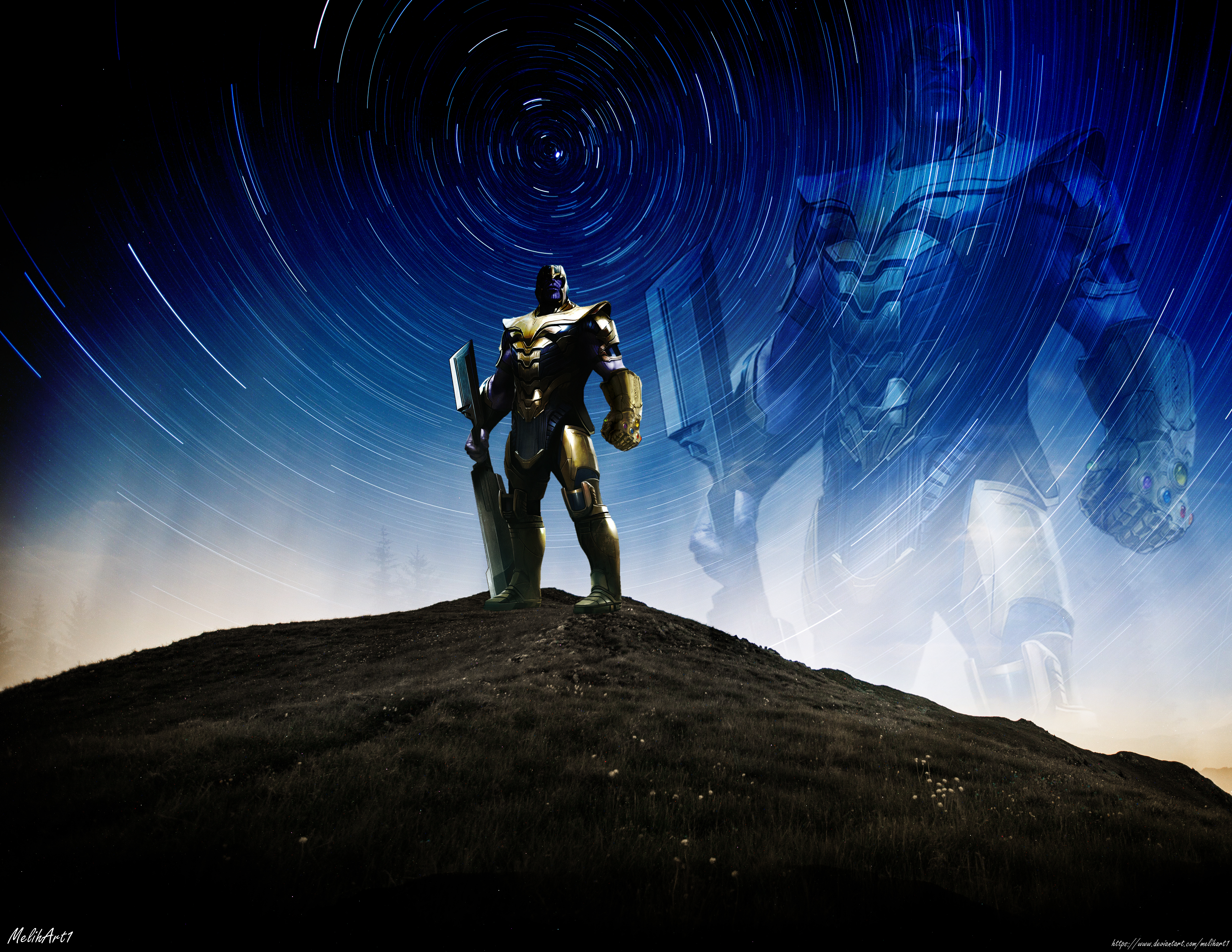thanos wallpaper