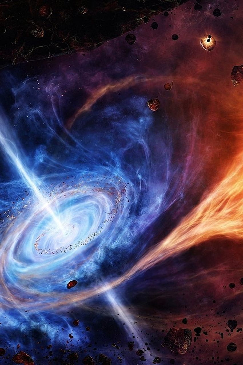 black hole wallpaper