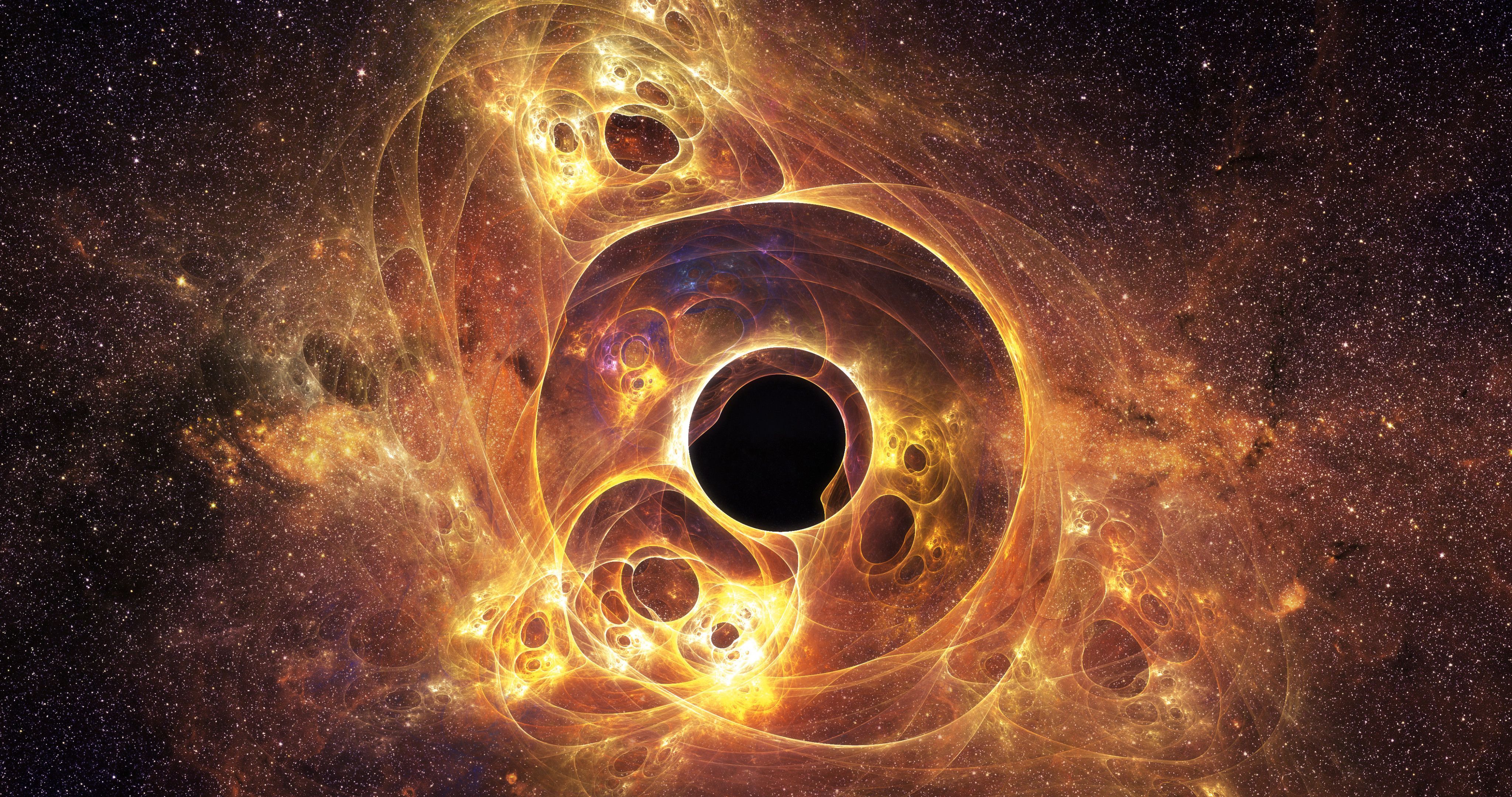 black hole wallpaper