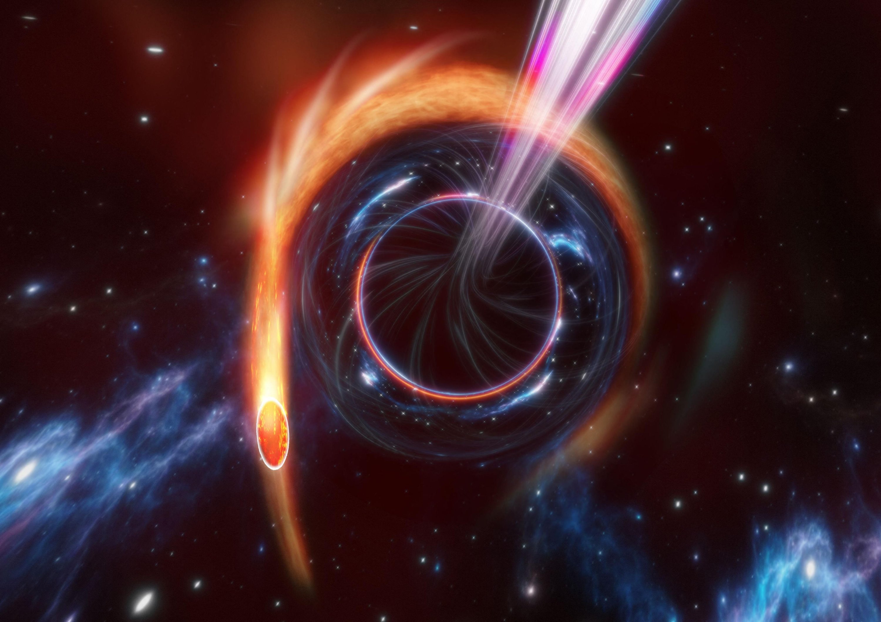 black hole wallpaper