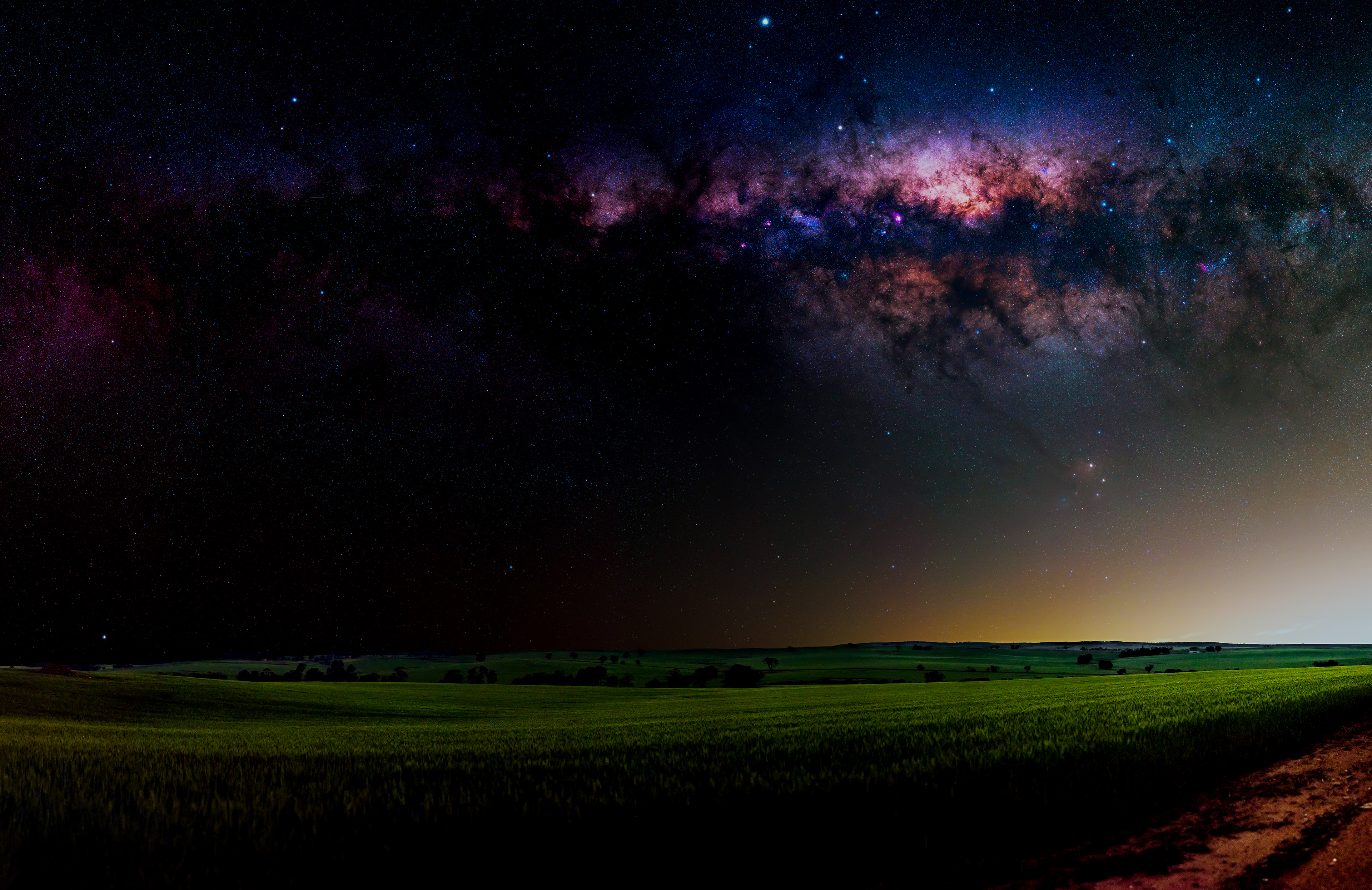 milky way wallpaper